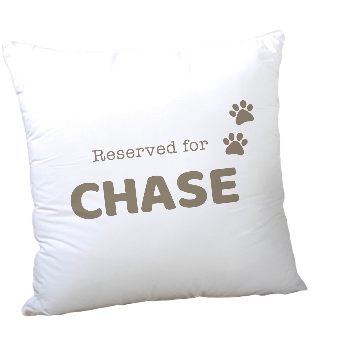 Personalised Pet Cushion - Reserved For Pet