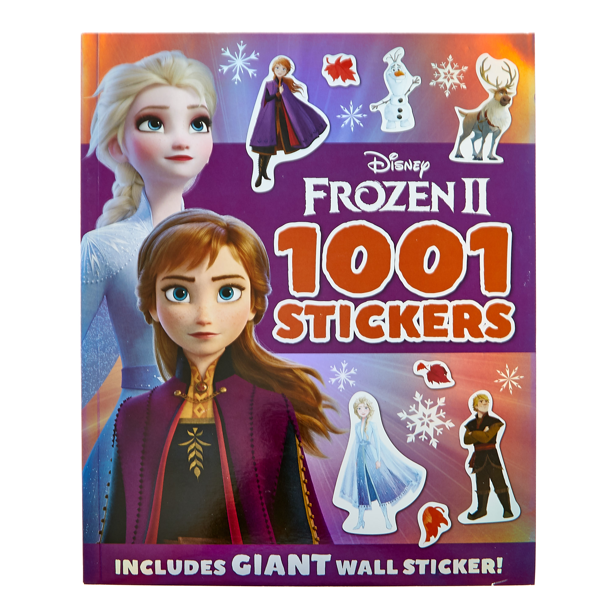 Disney Princesses, Frozen II & Moana Sticker Books - Set Of 3 