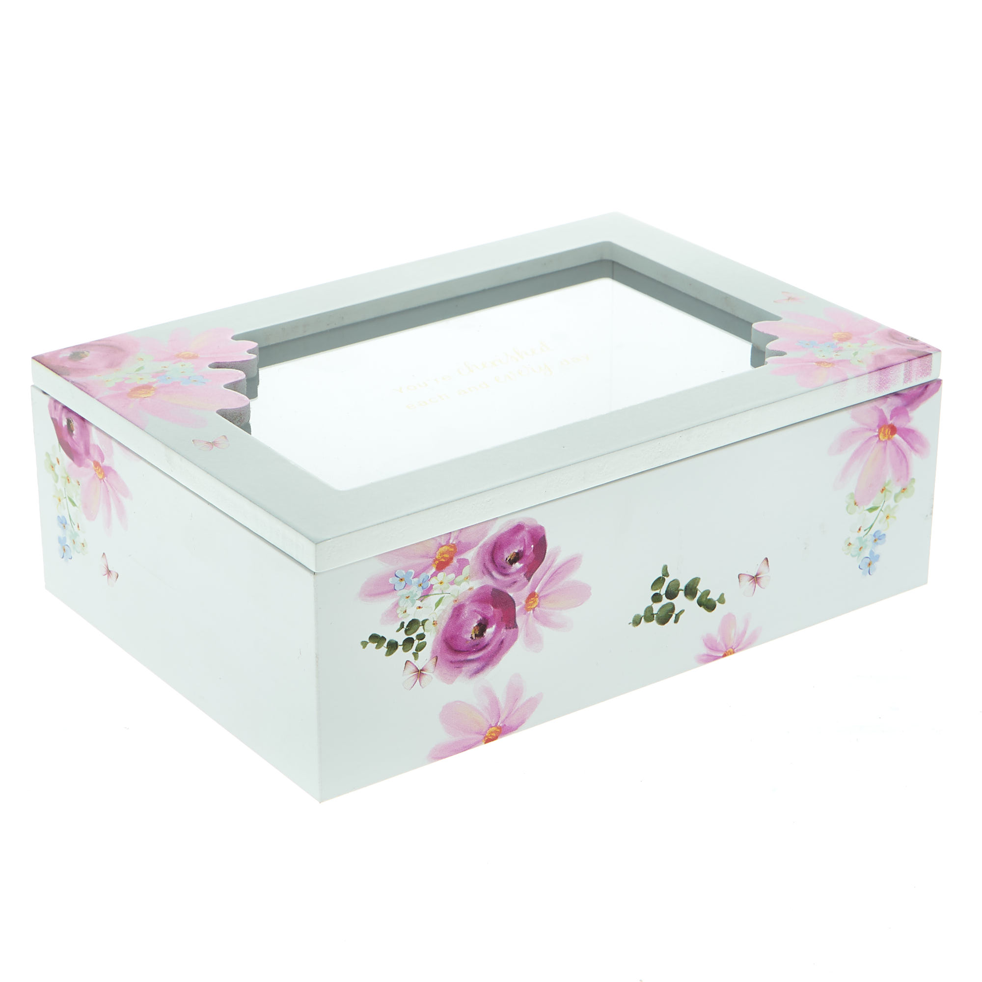 Floral Jewellery & Keepsake Box