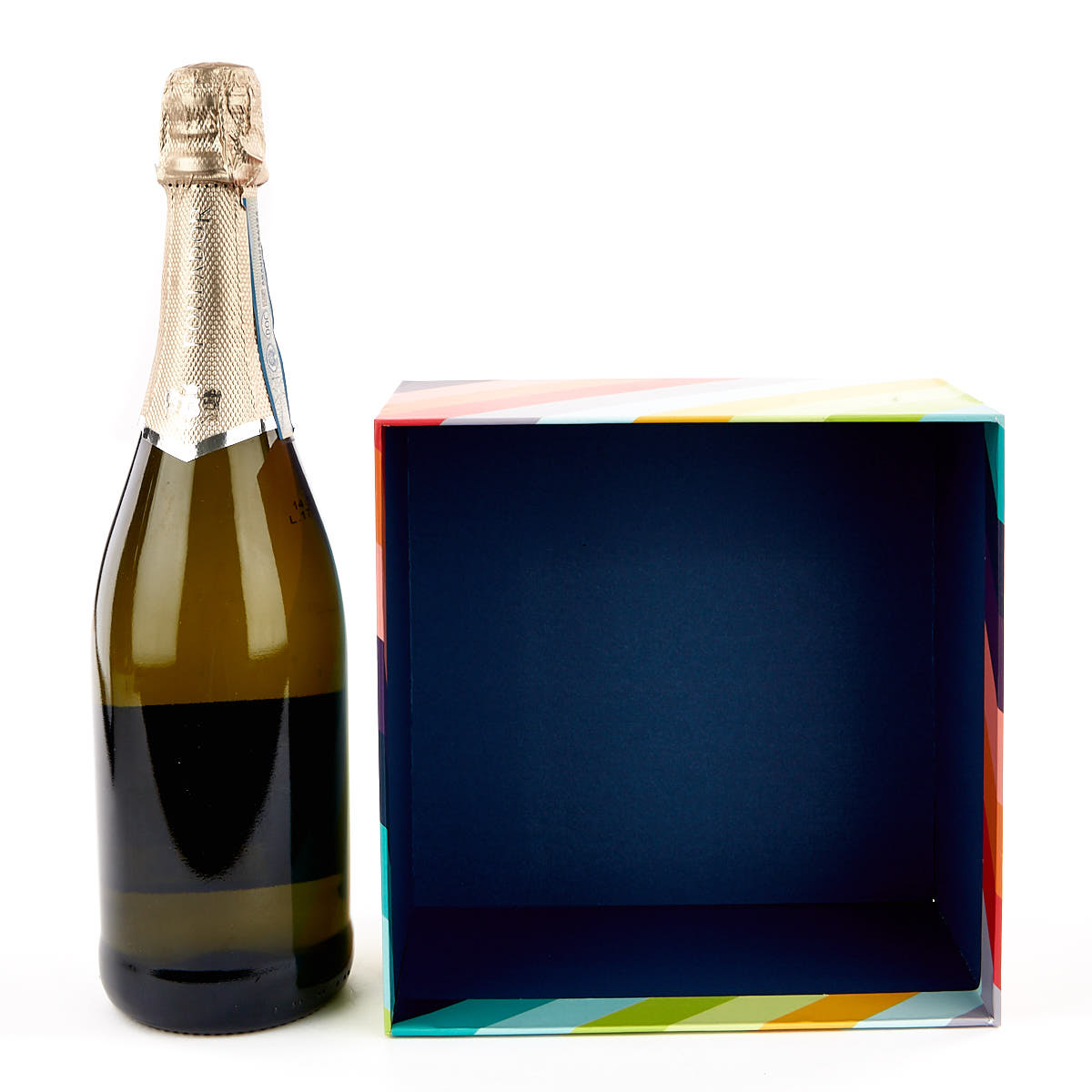 Luxury Gift Box Set Of Four - Rainbow Stripes