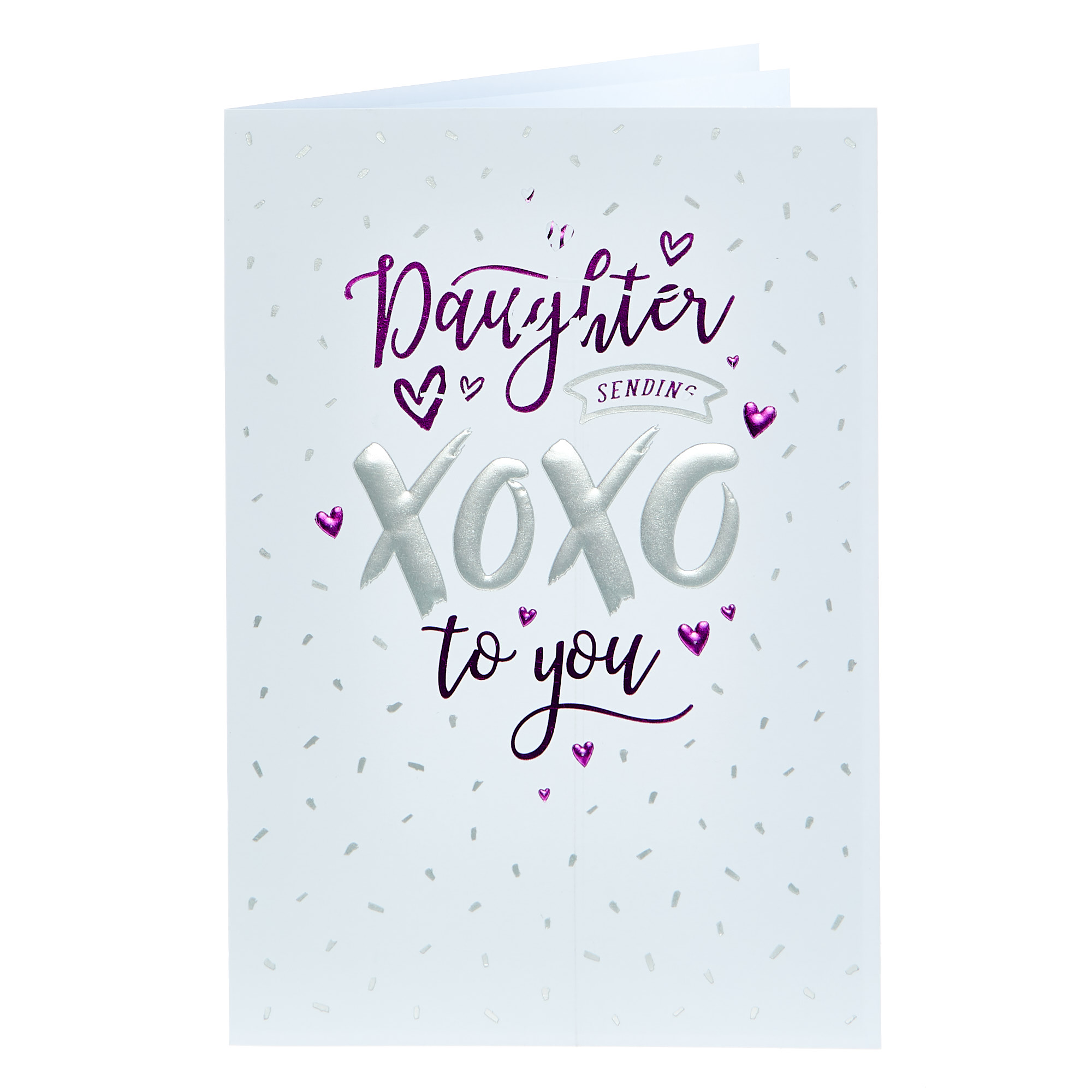 Valentine's Day Card - Daughter XOXO To You