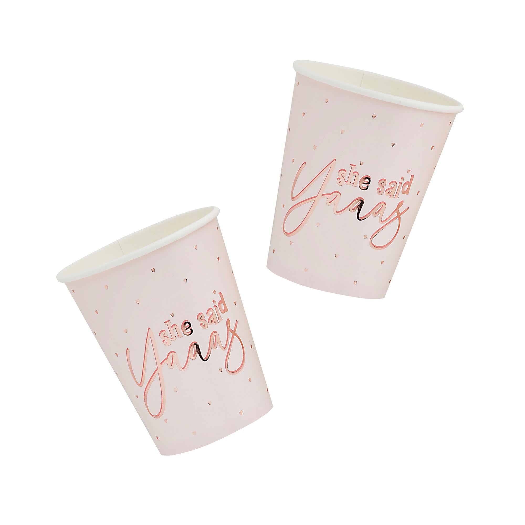 She Said Yaaas Paper Cups - Pack of 10