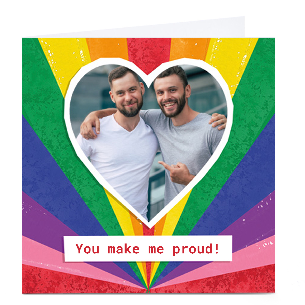 Photo Kerry Spurling Pride Card - You Make Me Proud