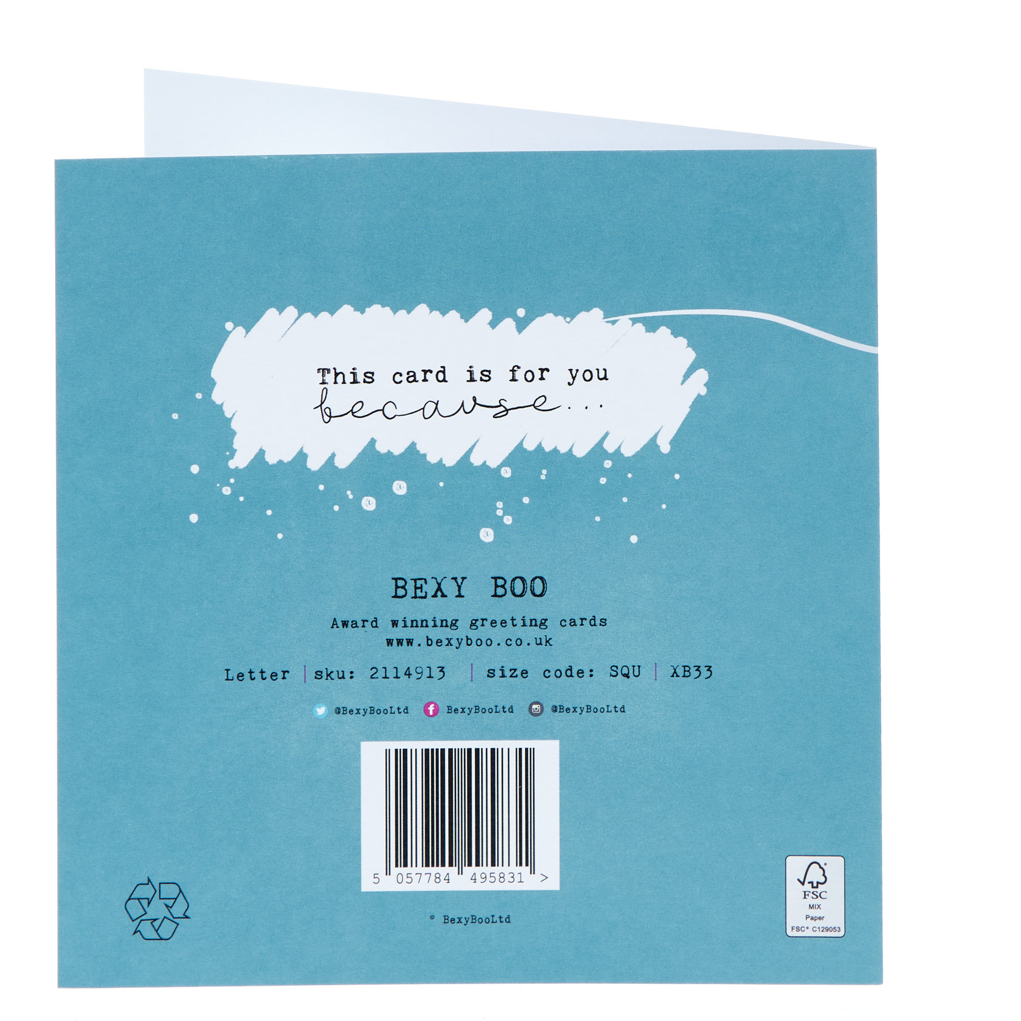 Bexy Boo Tree Christmas Card