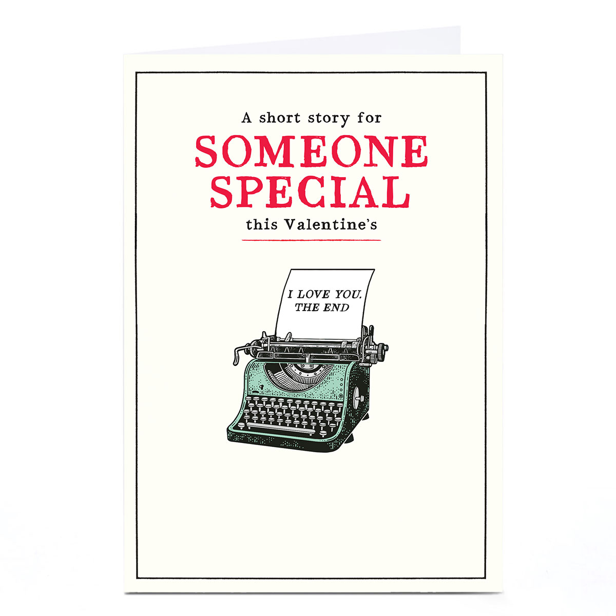Valentine's Day Card - A Short Story for Someone Special