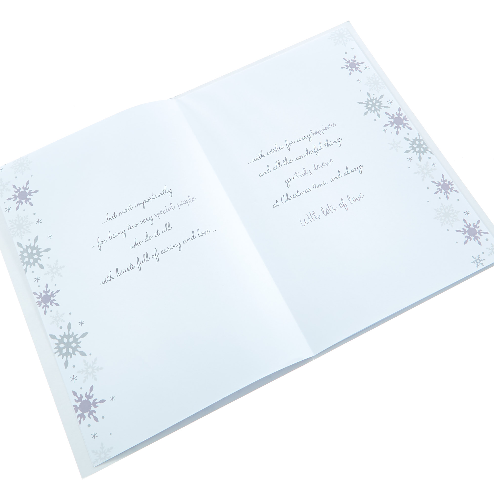 Christmas Card - Special Couple, Traditional Verse