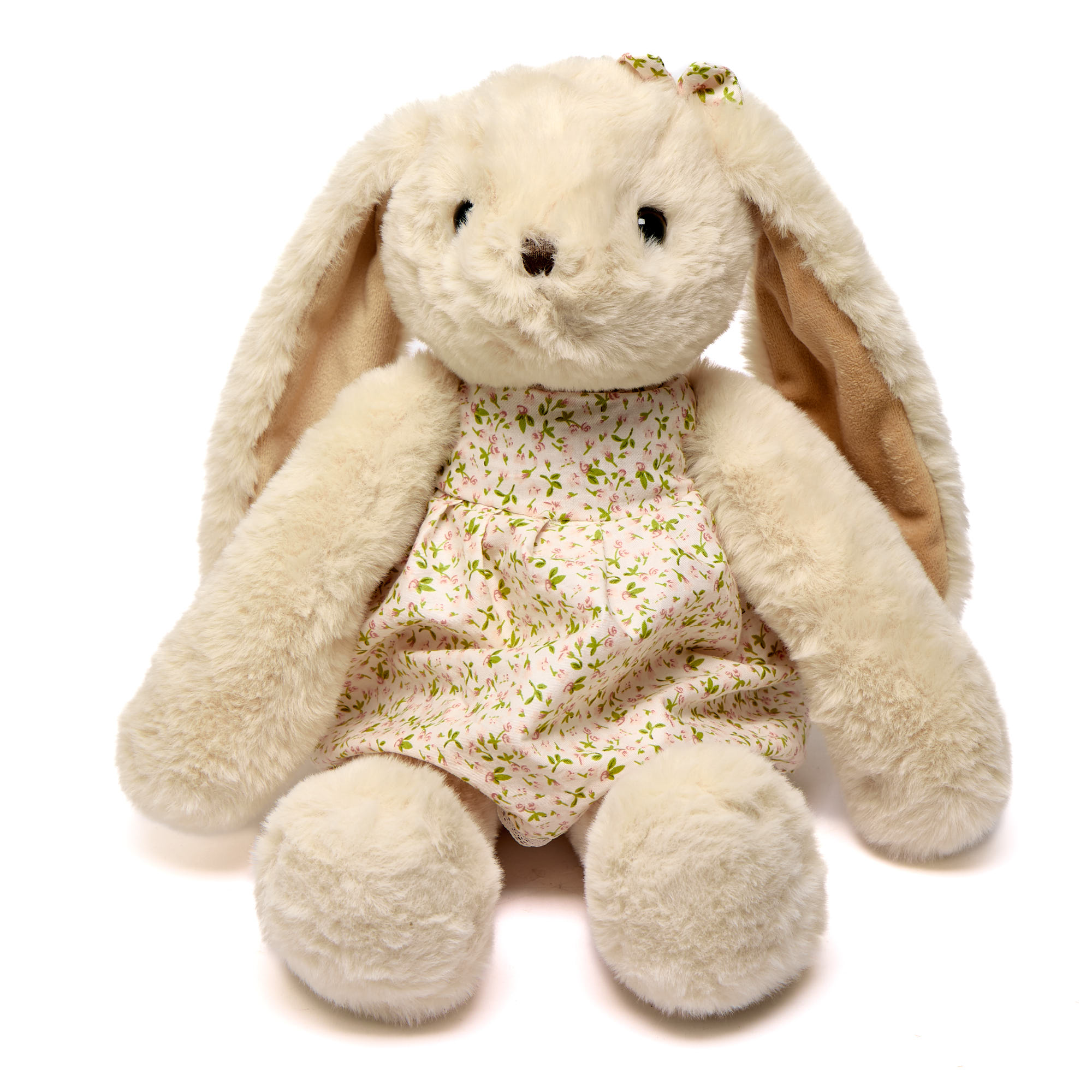 Image of Large Bunny In A Dress Soft Toy