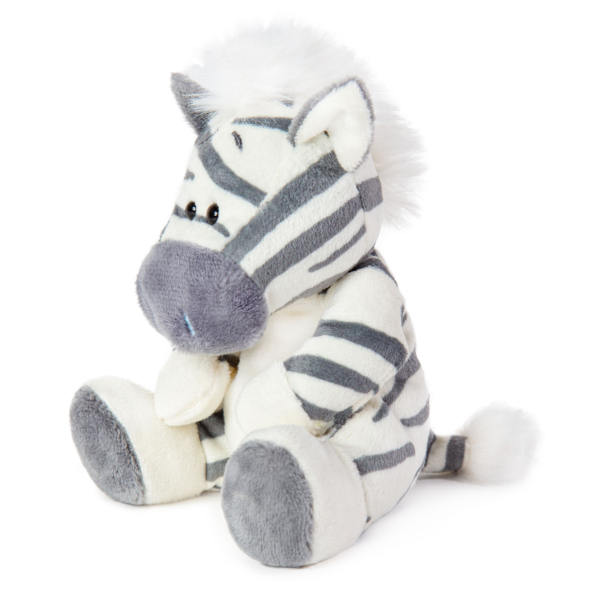 My Blue Nose Friends - Zig Zag the Zebra Cute Collectable Beanie