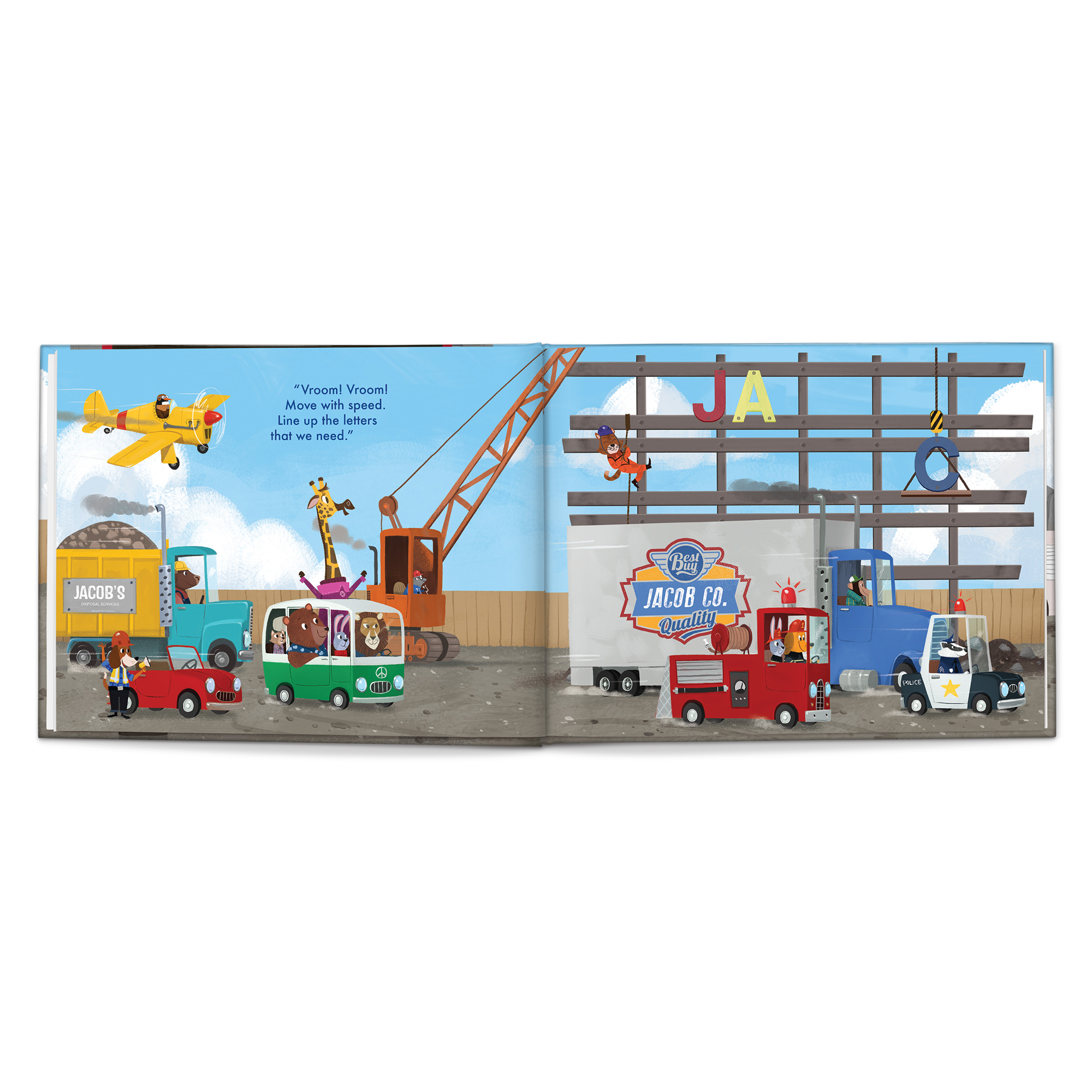 My Very Own Lorry Personalised Storybook