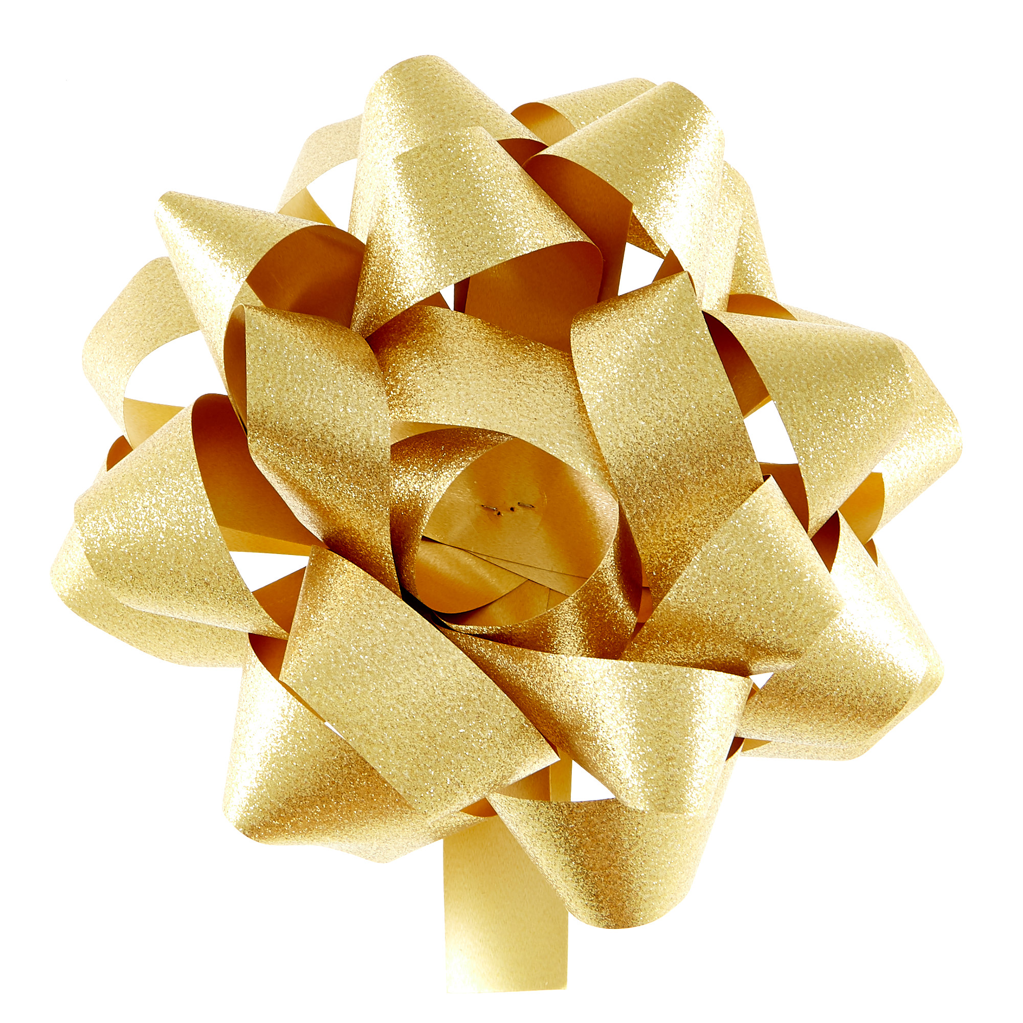 Giant Gold Gift Bow 