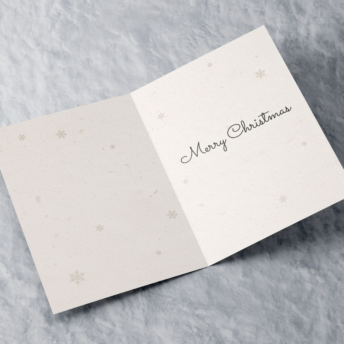 Personalised Christmas Card - Little Robin