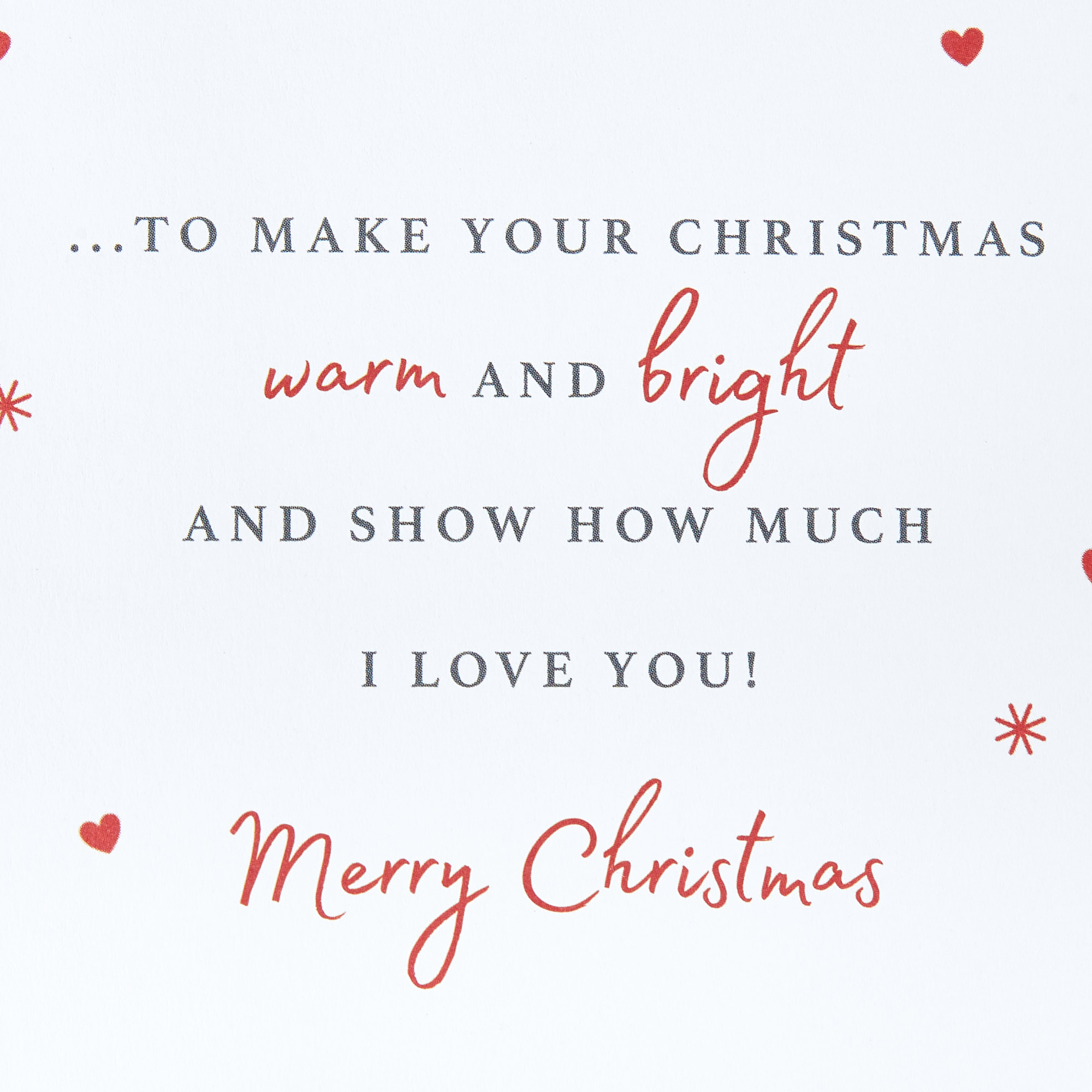 Christmas Card - Wonderful Girlfriend Never-Ending Joy