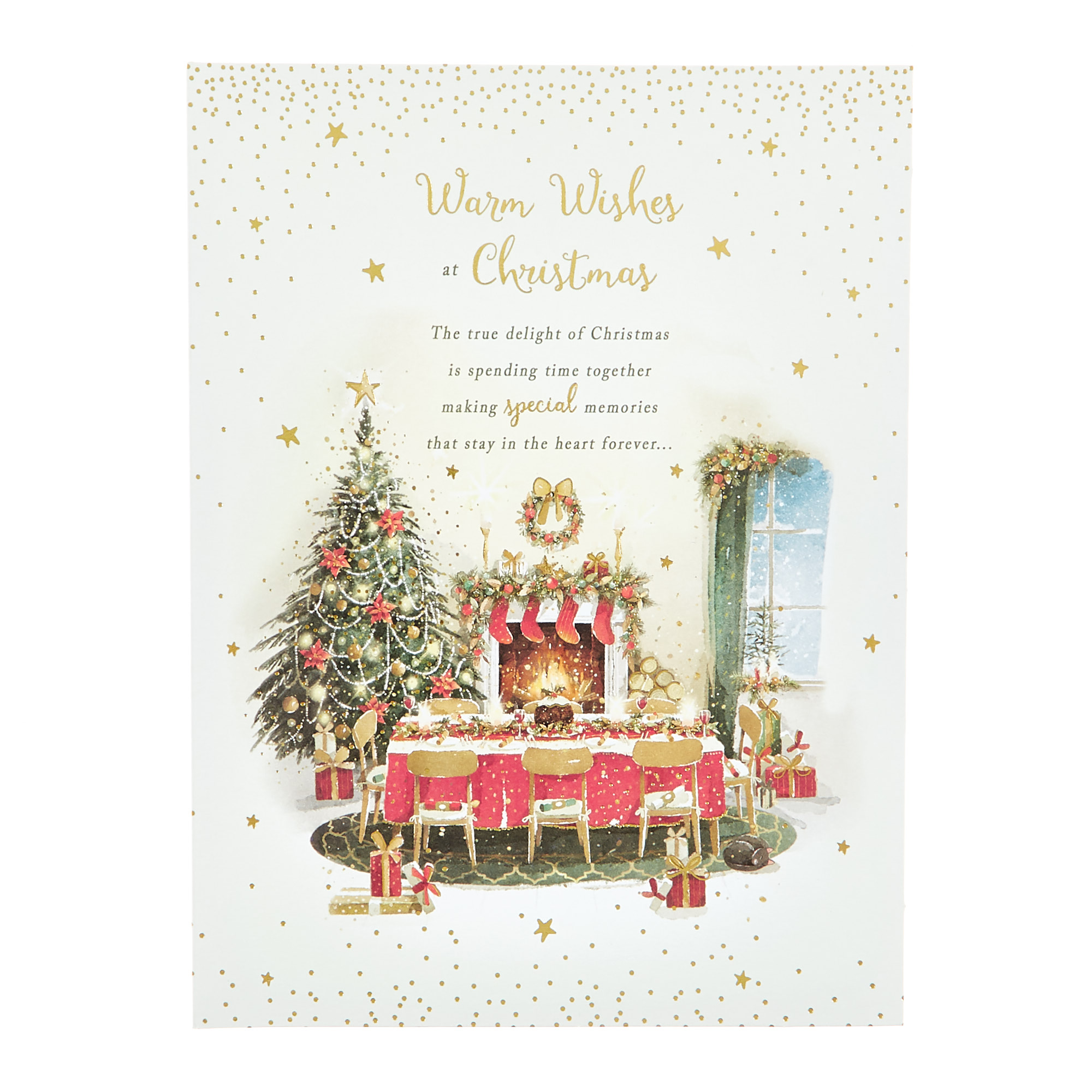 12 Deluxe Charity Boxed Christmas Cards - Festive Scenes (2 Designs)