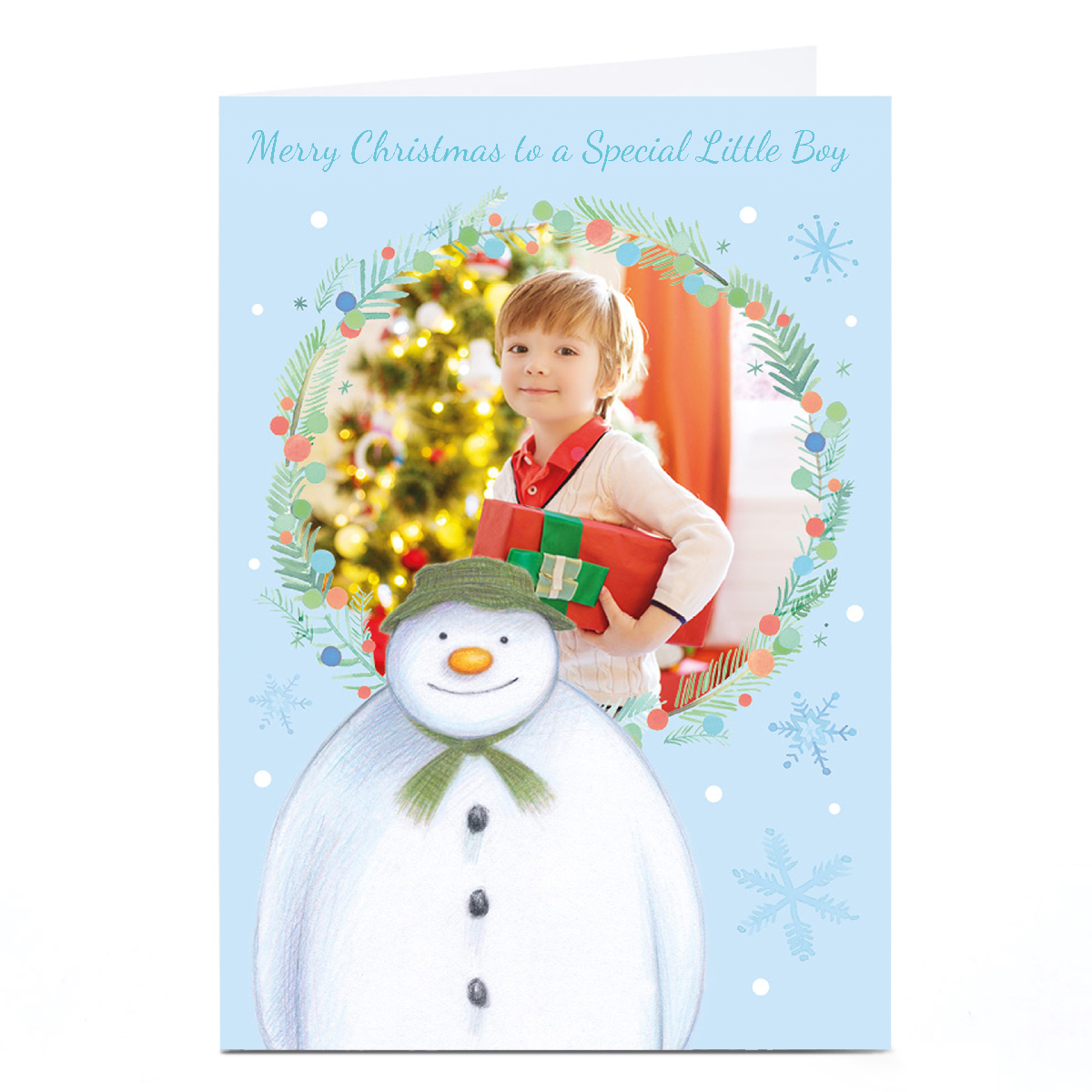 Photo The Snowman Christmas Card - Special Little Boy
