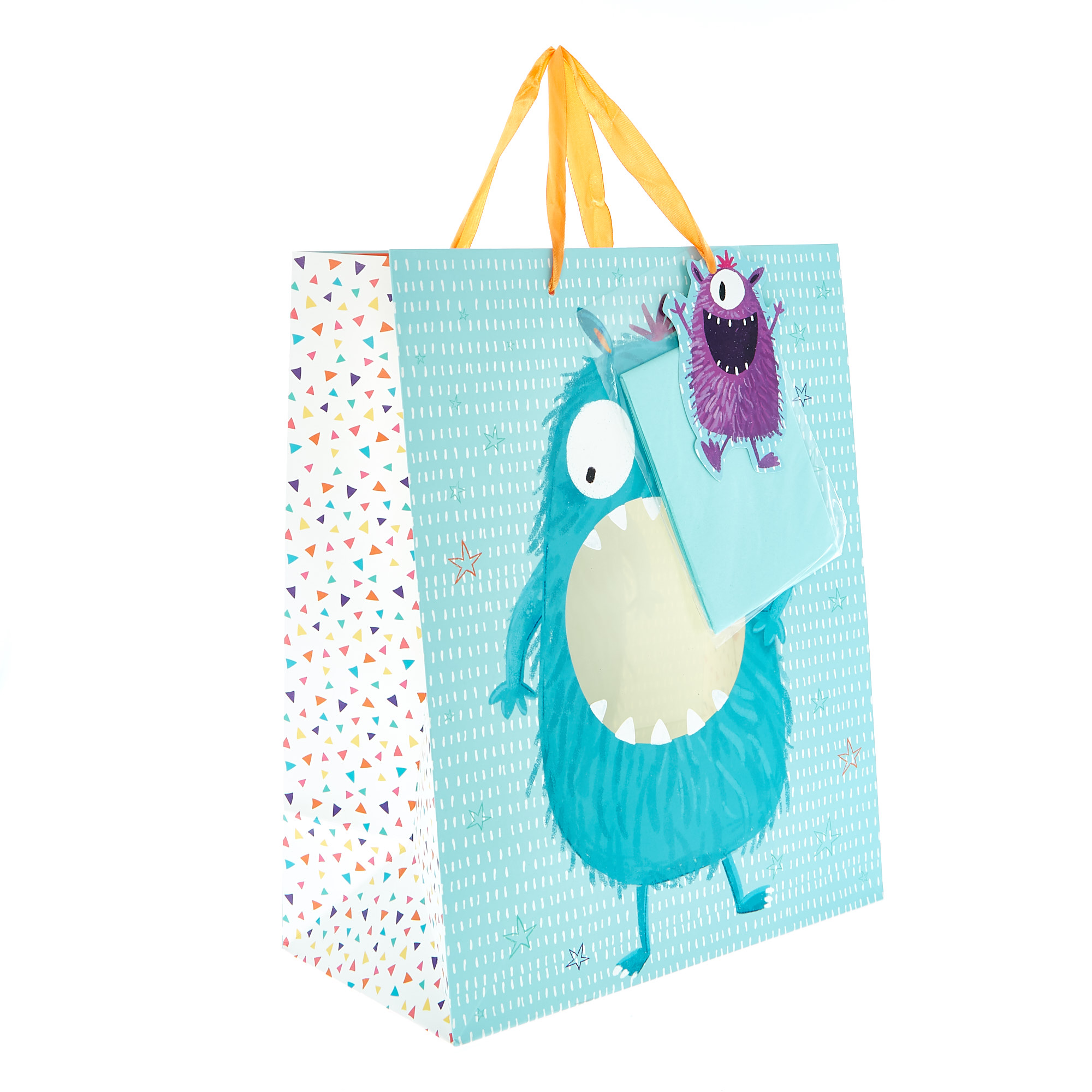 Large Portrait Gift Bag - Monster (With Tissue)