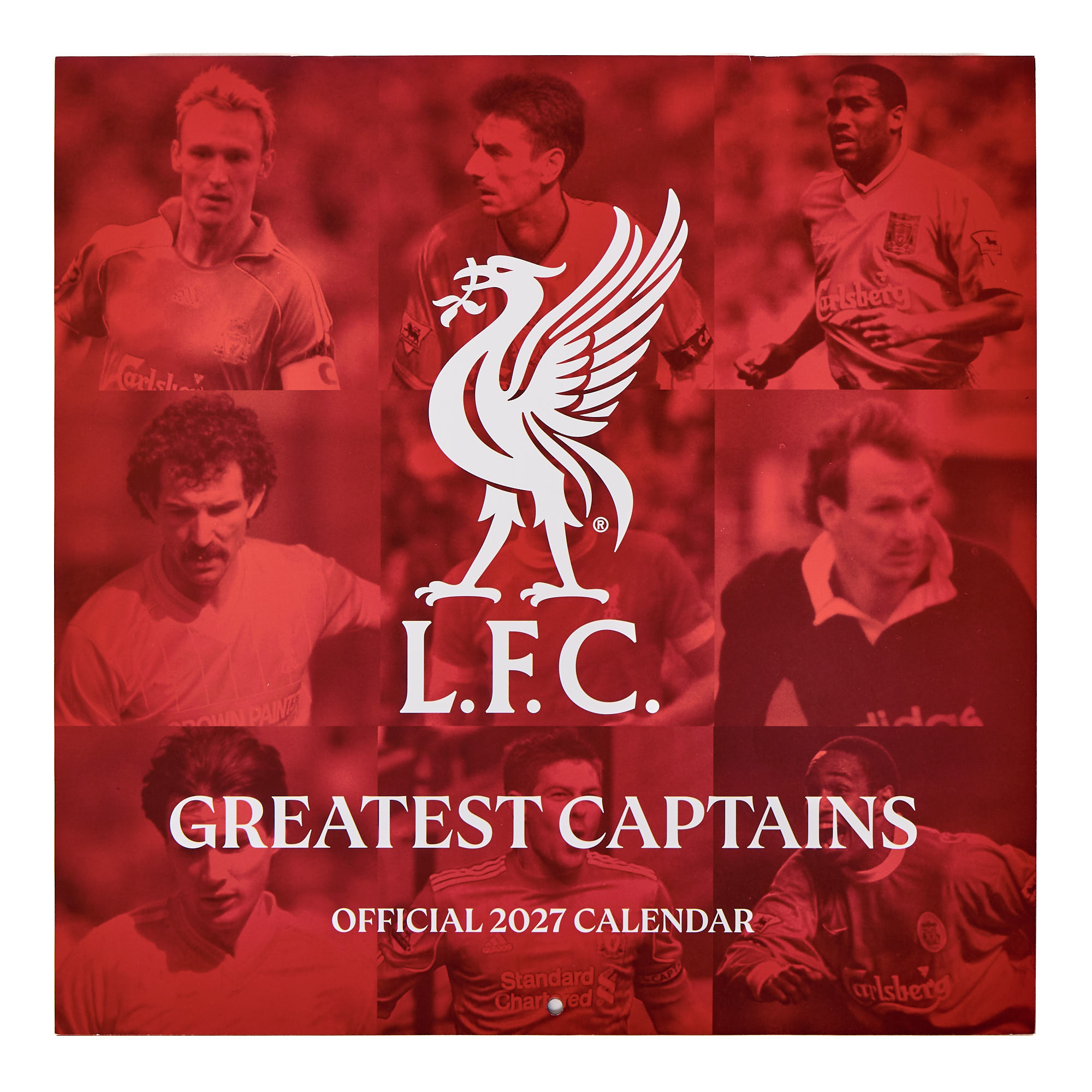 Liverpool FC 2027 Square Wall Calendar 