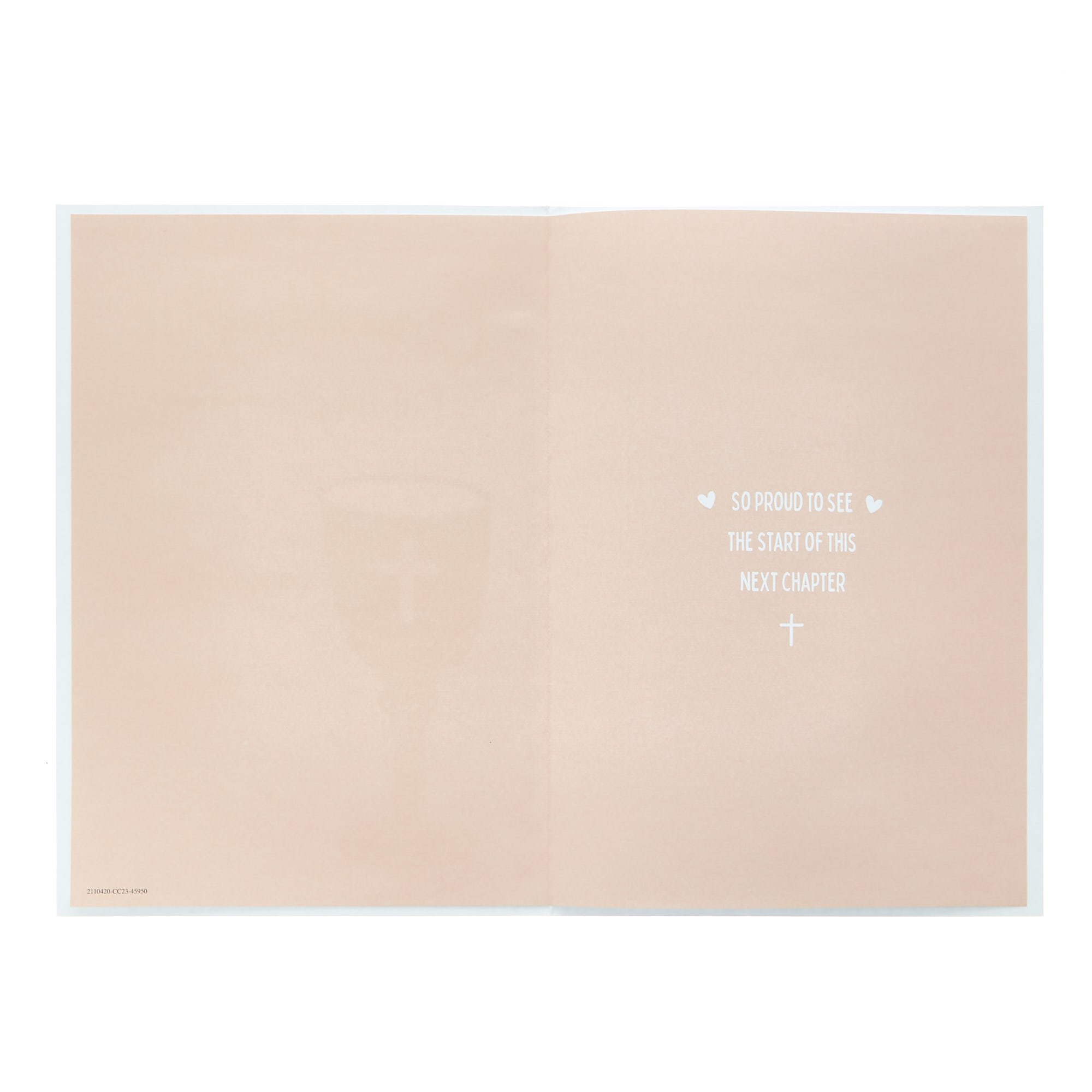 Communion Card - Granddaughter Love & Congratulations