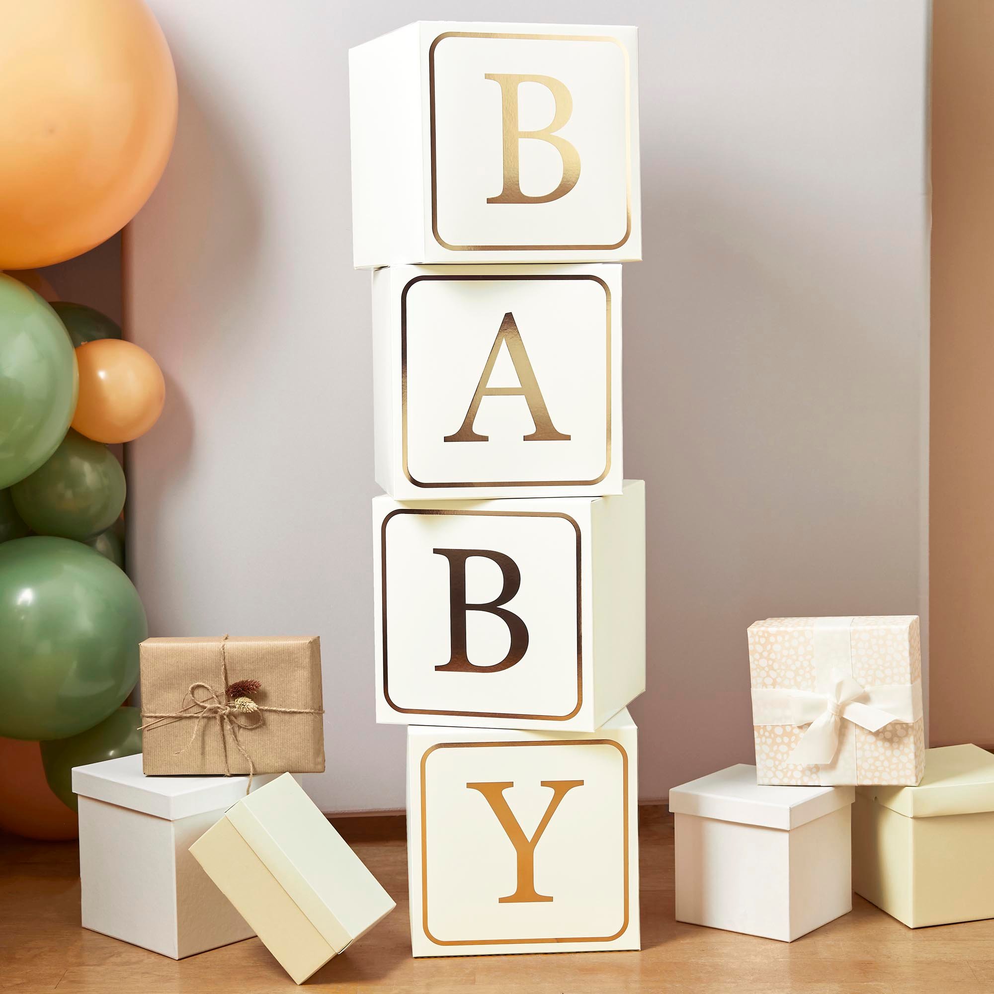 Gold Baby Jumbo Blocks 