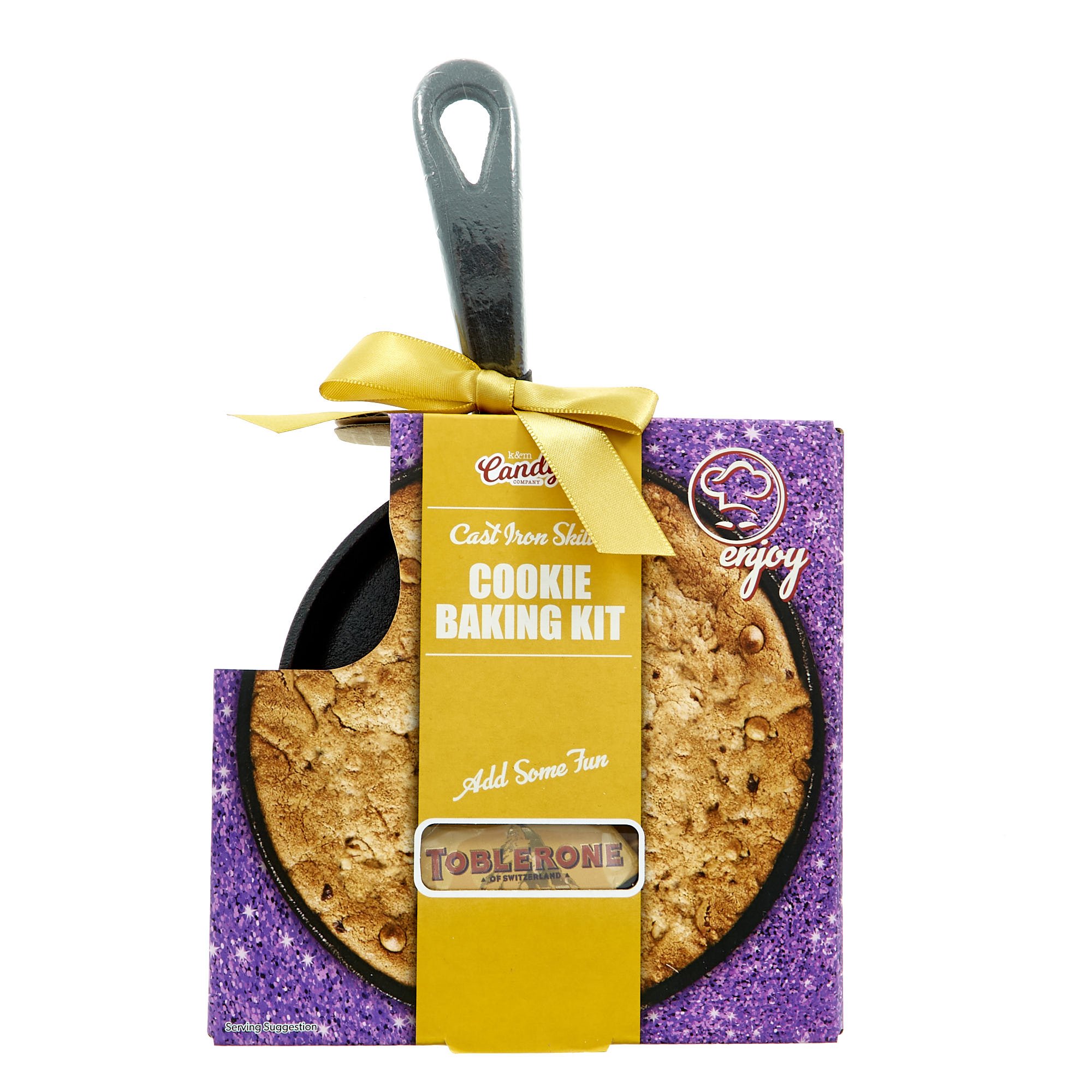 Toblerone Cookie Baking Kit With Cast Iron Skillet