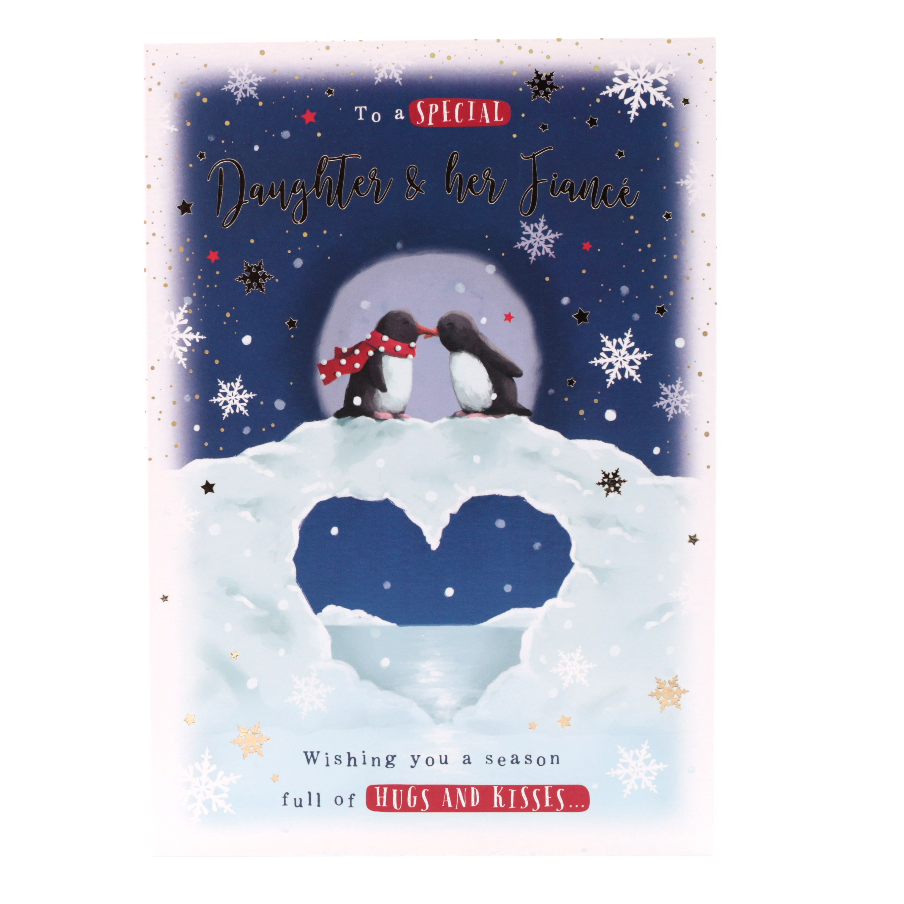 Christmas Card - Daughter & FiancÃƒÂ©, Penguins In Love
