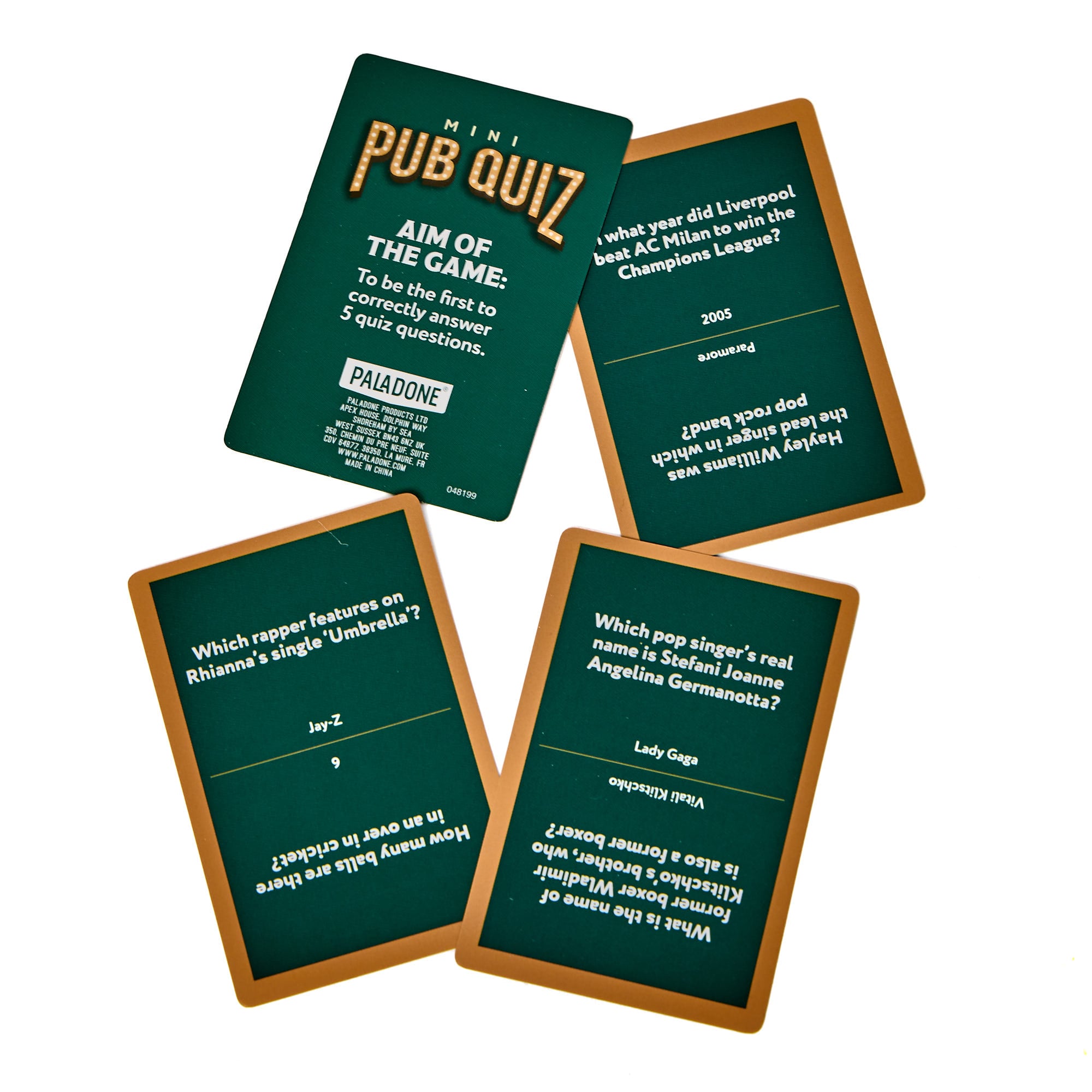 Mini Pub Quiz Kit