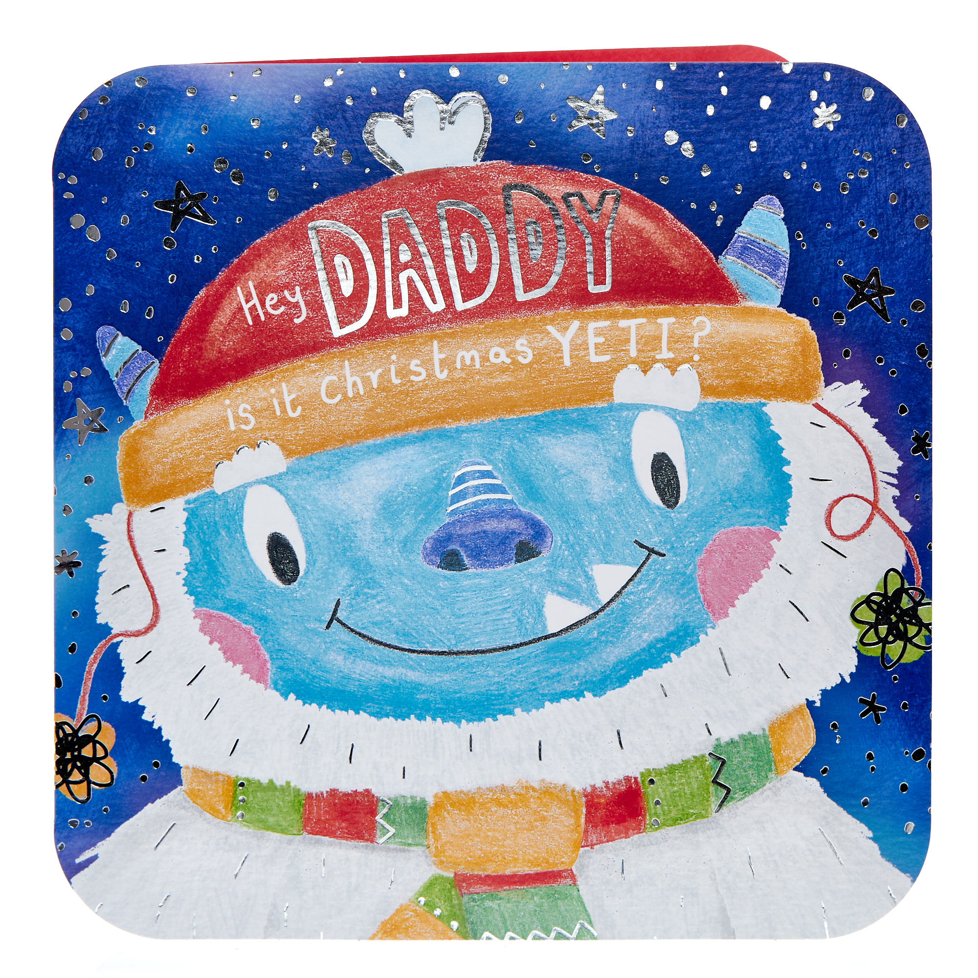 Daddy Is It Christmas Yeti Christmas Card