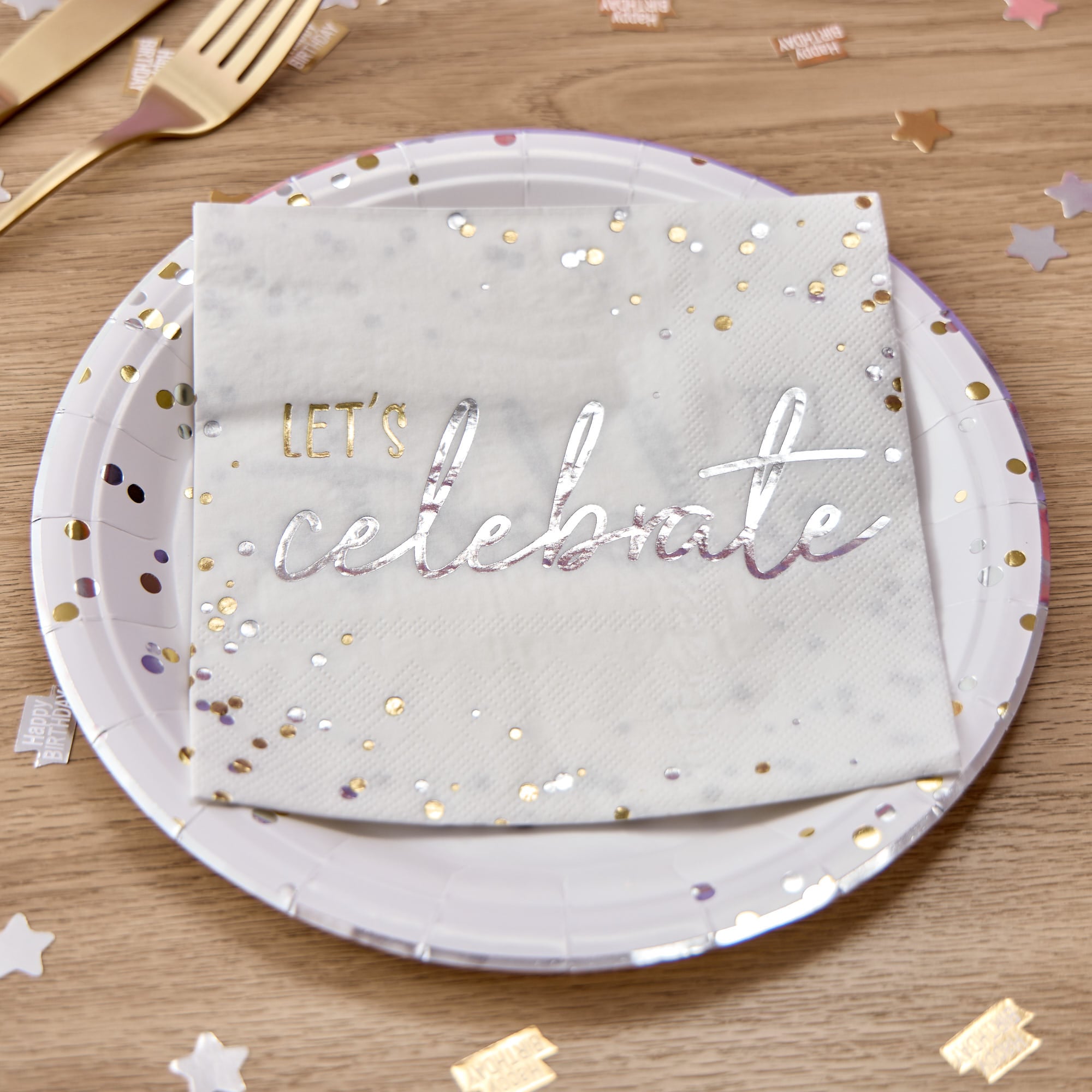 Celebrate Party Napkins - Pack of 20