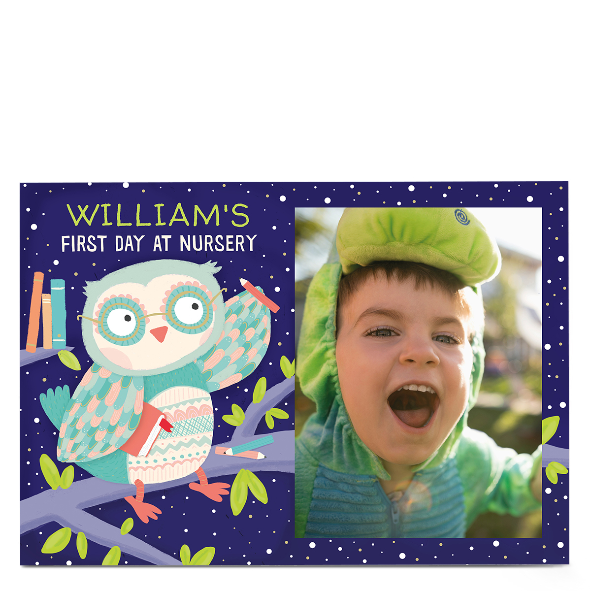 Photo Card - First Day of Nursery