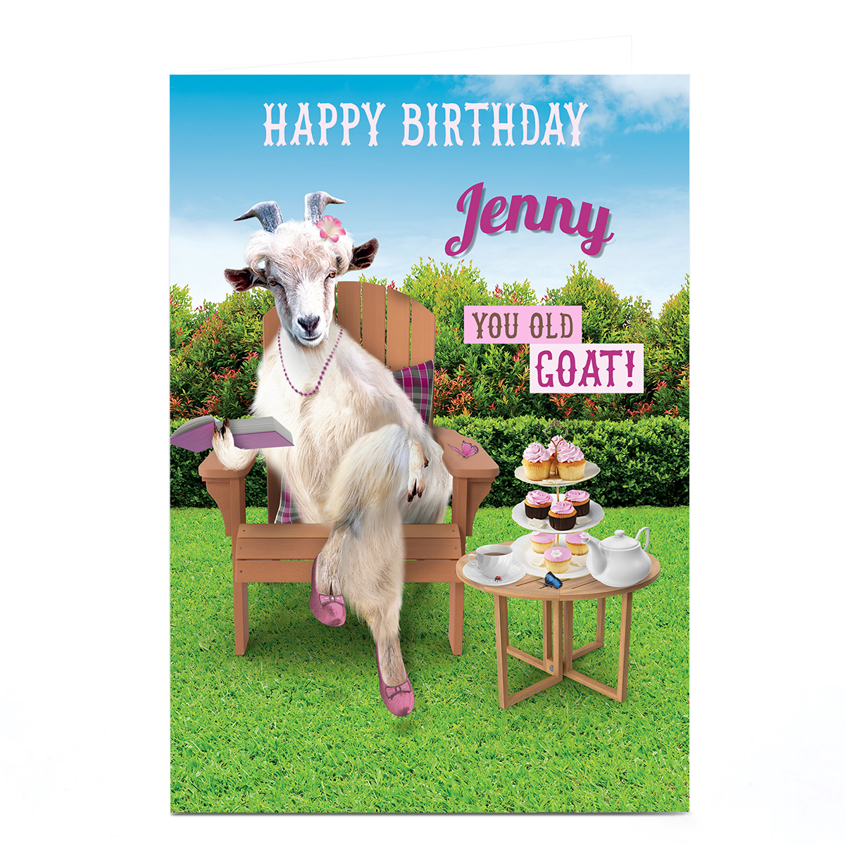 Personalised Birthday Card - You Old Goat