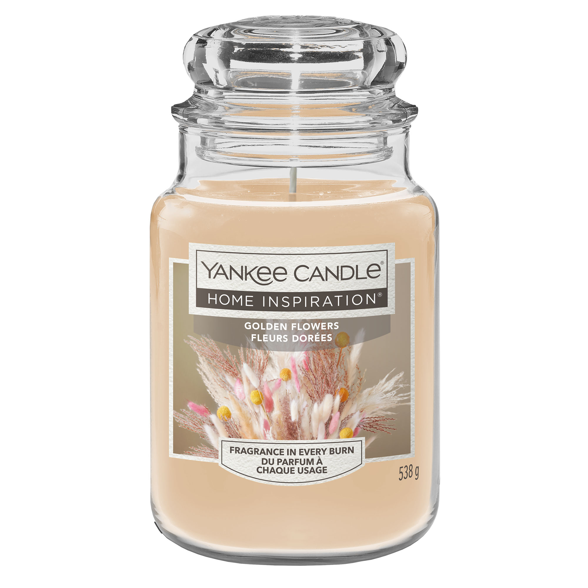 Yankee Candle Home Inspiration Golden Flowers Large Candle 