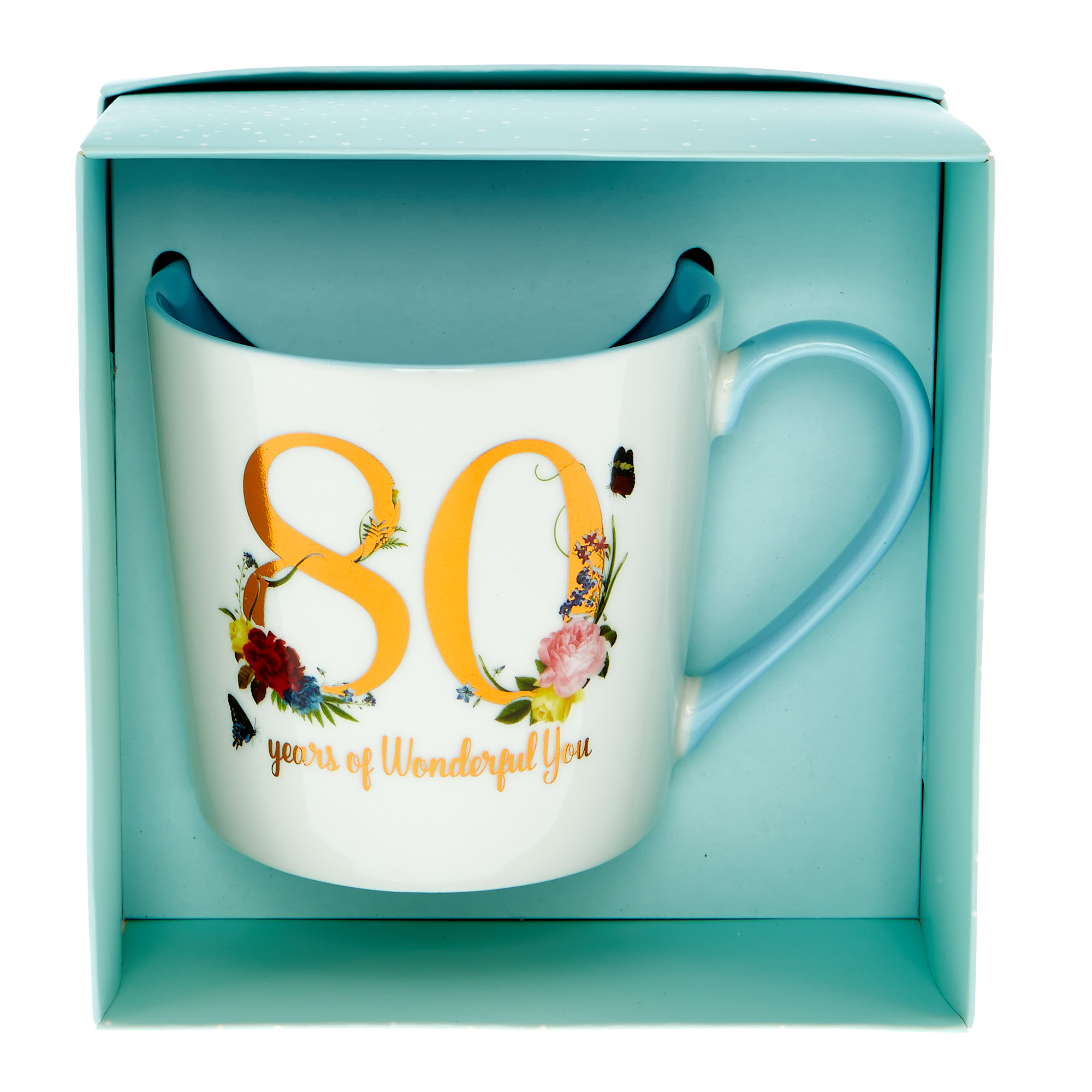 80th Birthday Mug In A Box - Years Of Wonderful You