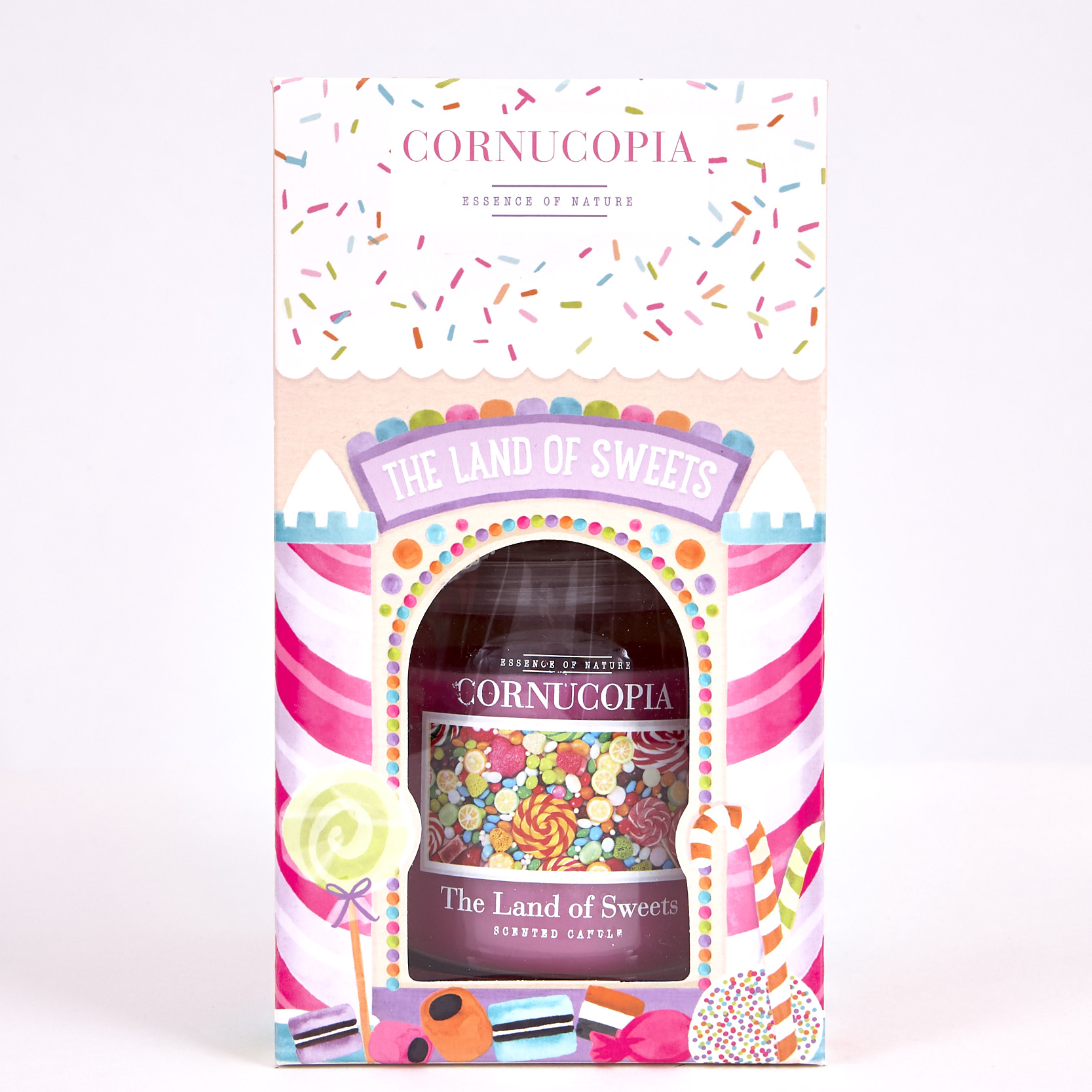 Cornucopia Boxed Land Of Sweets Scented Candle