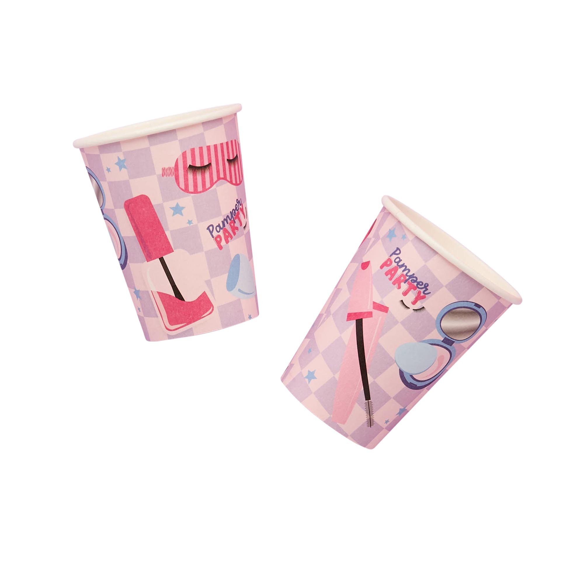 Pamper Party Paper Cups - Pack of 8