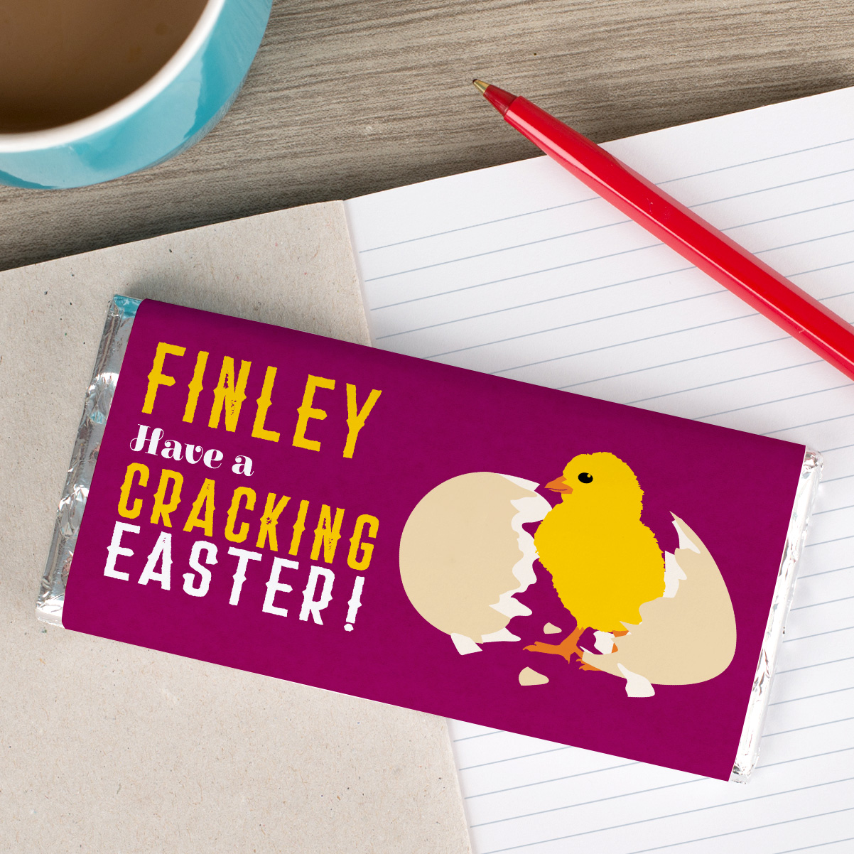 Personalised Chocolate Bar - Have A Cracking Easter