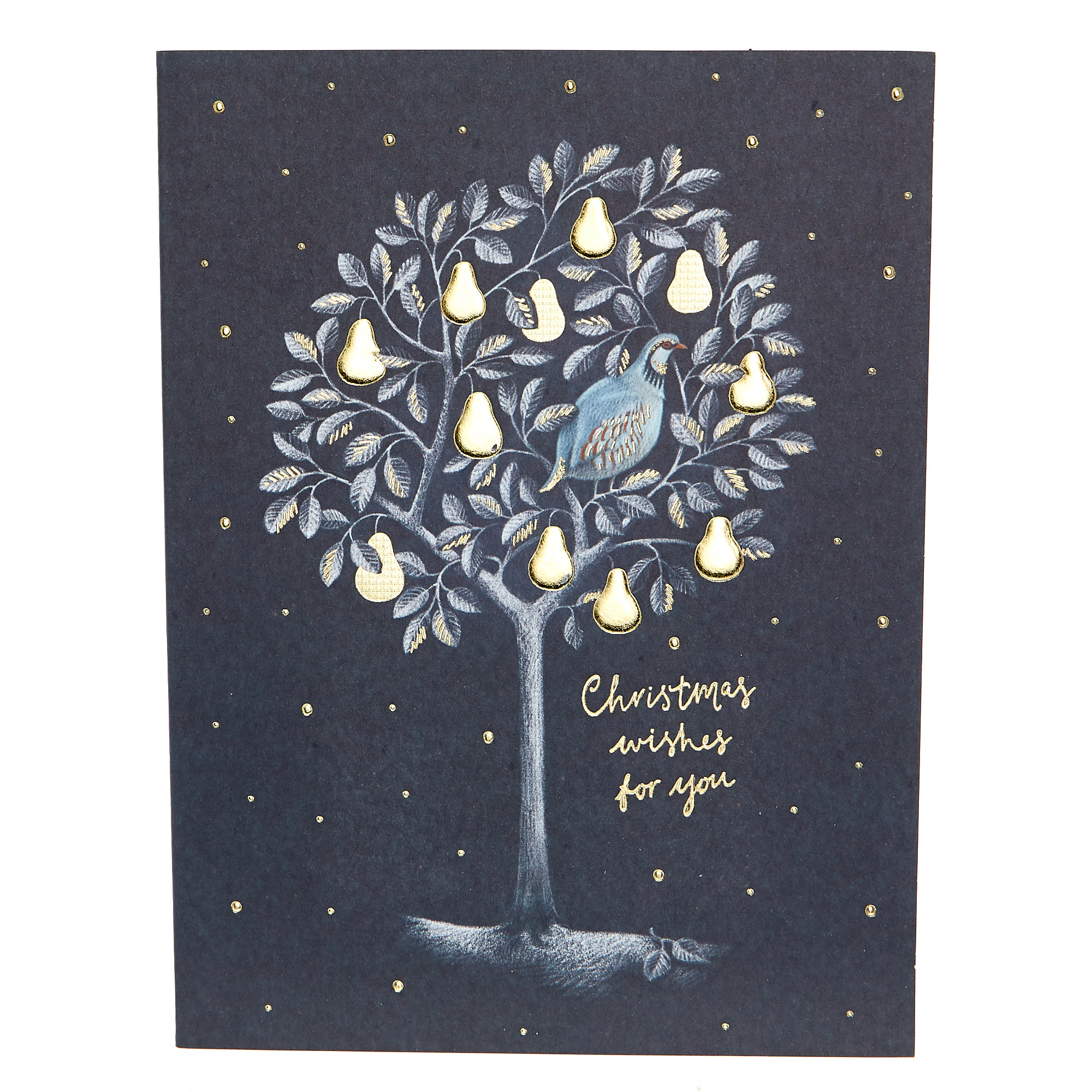 Buy Box of 12 Deluxe Pear Tree Charity Christmas Cards - 2 Designs for GBP 2.99 | Card Factory UK