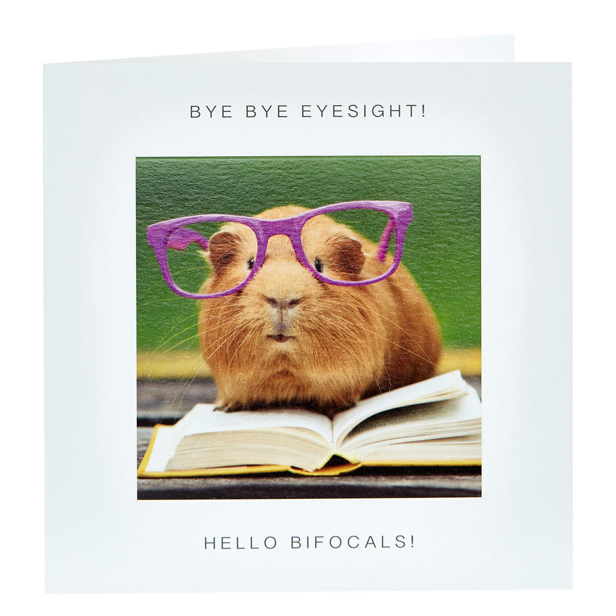 Birthday Card - Bye Bye Eyesight!