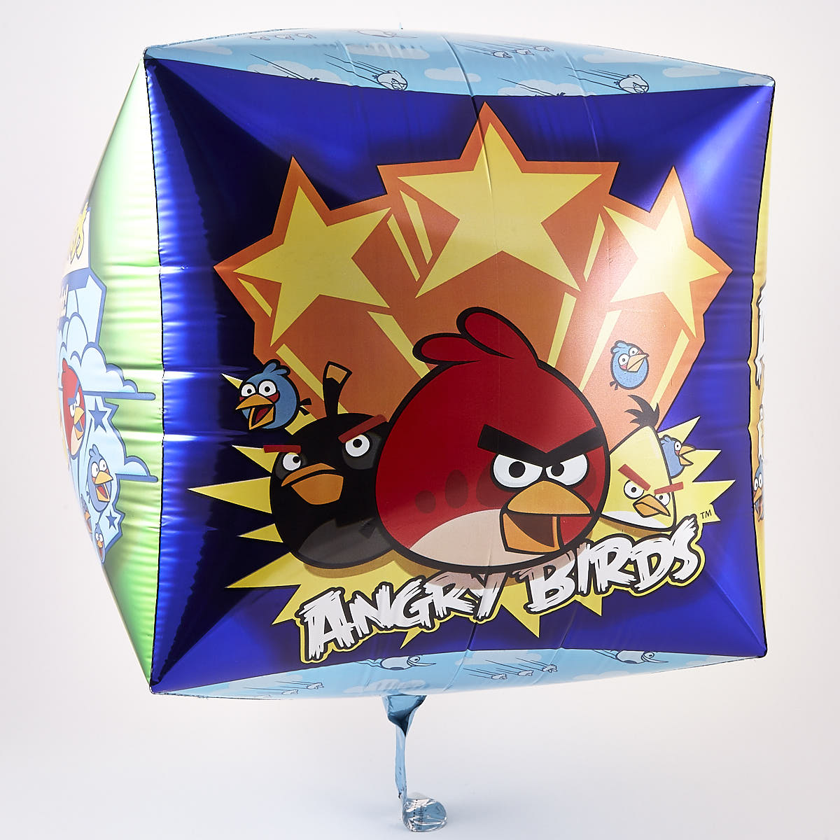 Angry Birds Foil Cubez Balloon (Deflated)