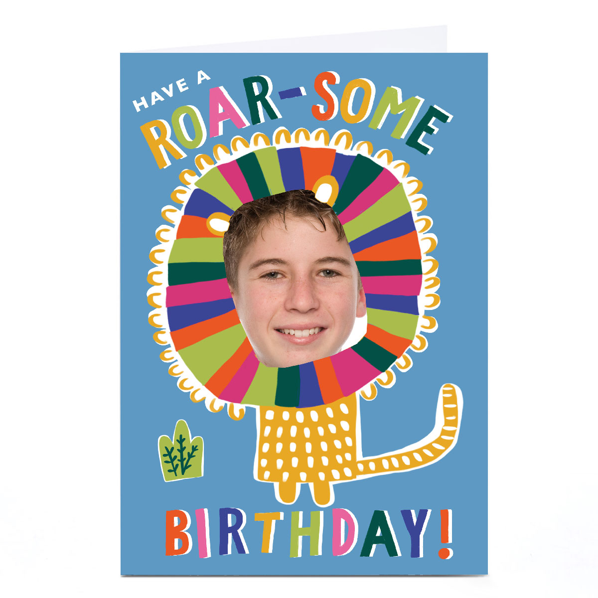 Photo Kerry Spurling Birthday Card - Lion, Have a Roar-Some Birthday!