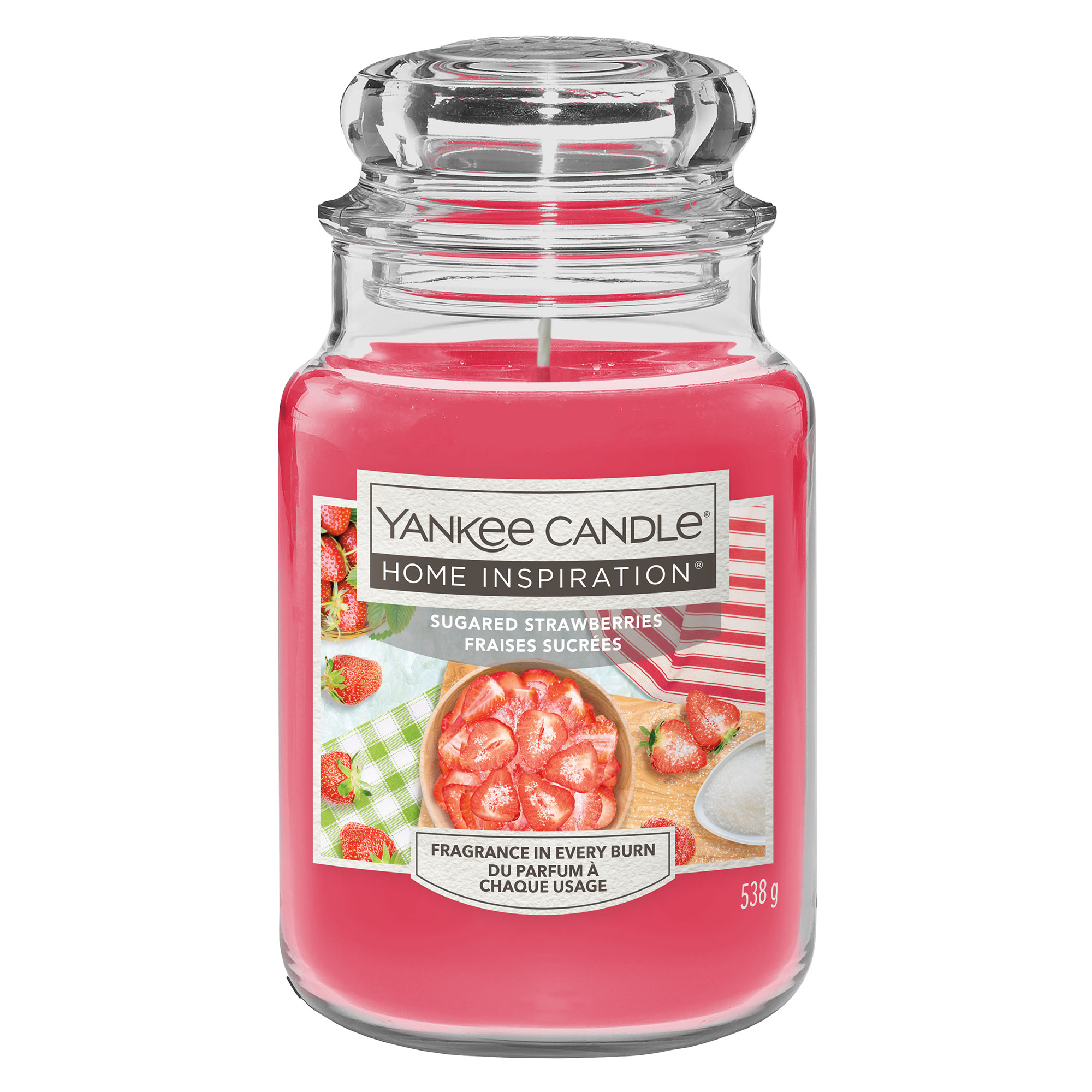 Yankee Candle Home Inspiration Sugared Strawberries Large Jar