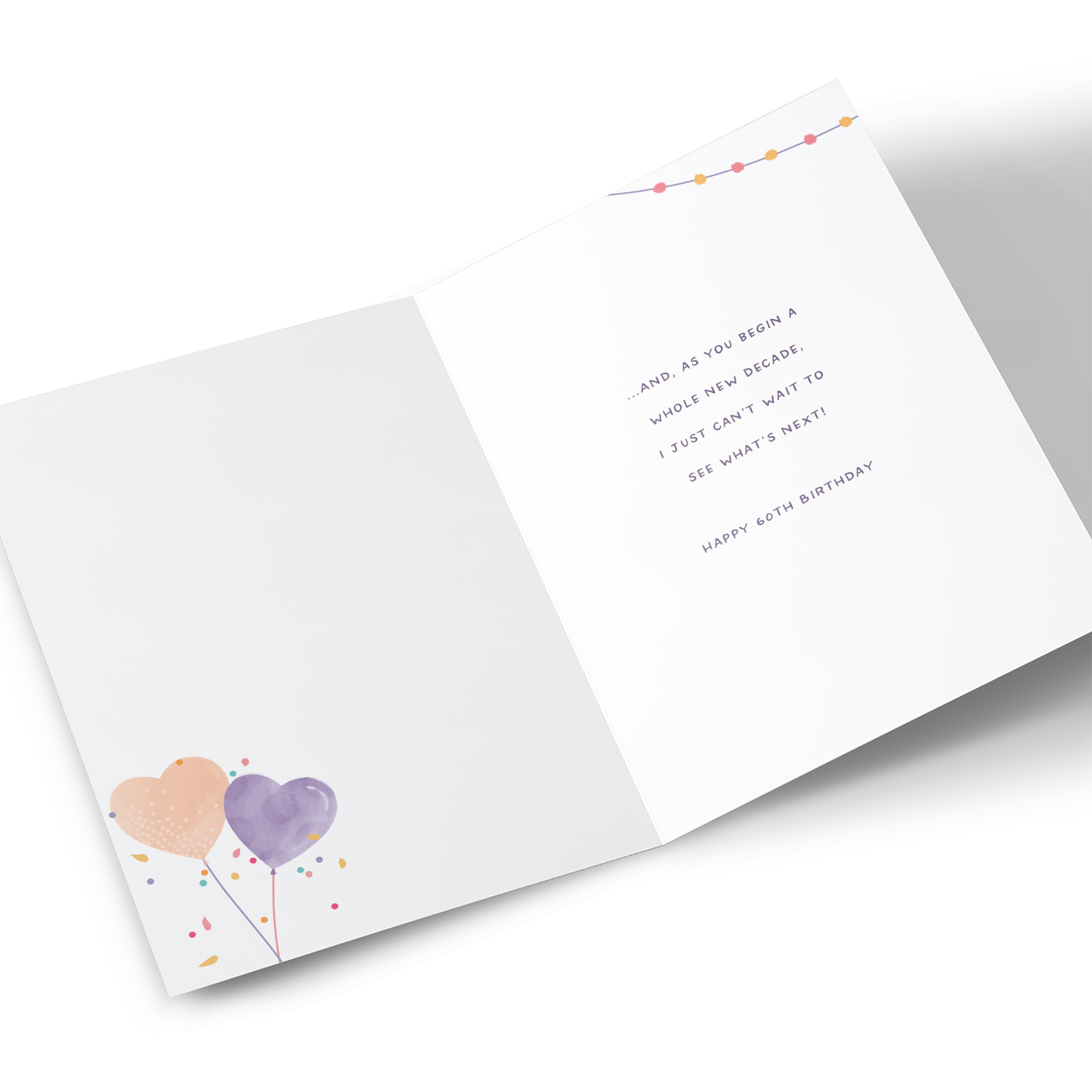 60th Birthday Card - Perfect Memories With My Incredible Wife