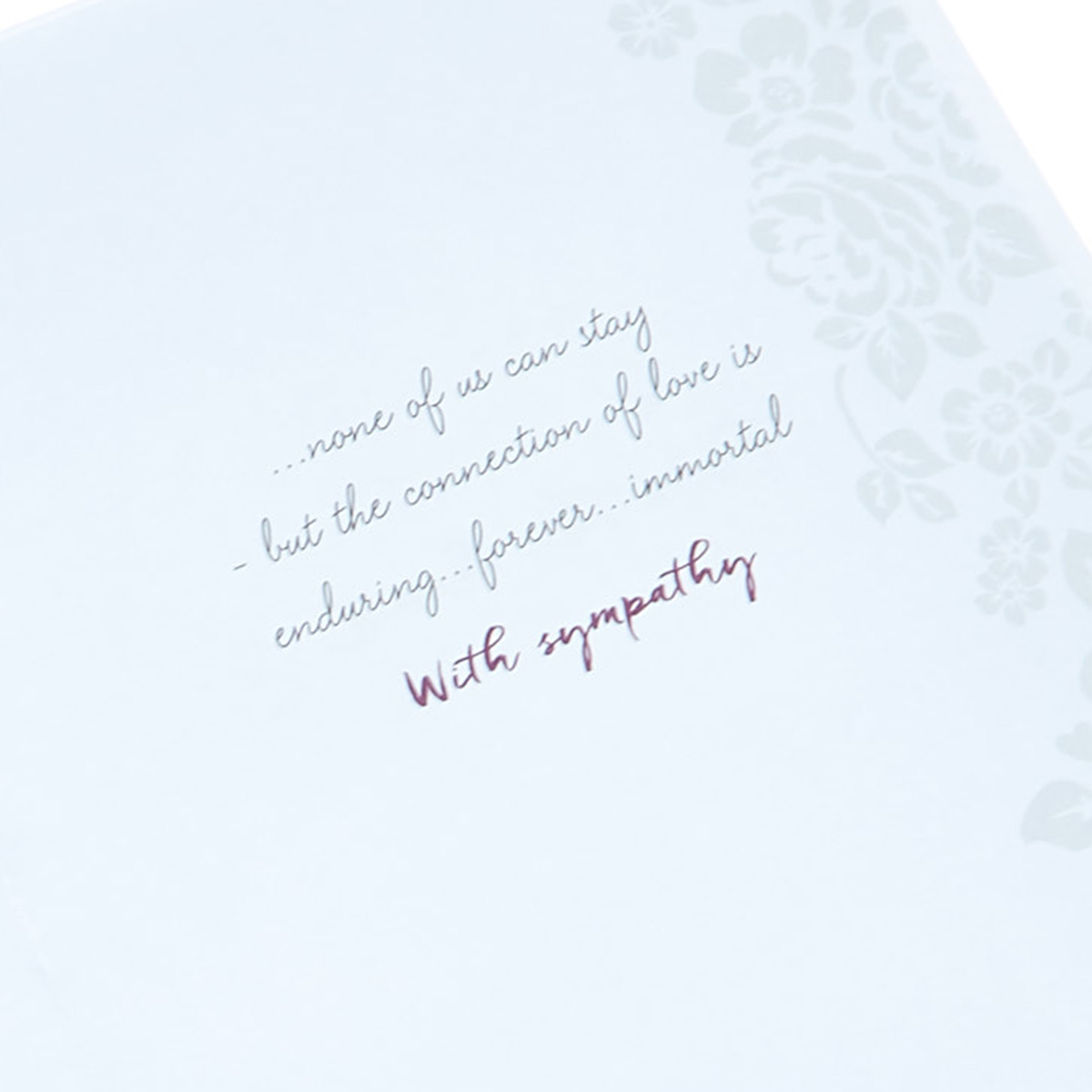 Sympathy Card - Wonderful Memories