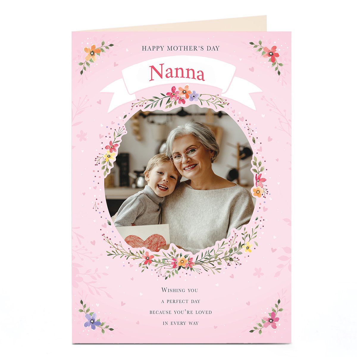 Photo Mother's Day Card - Wishing you a Perfect Day