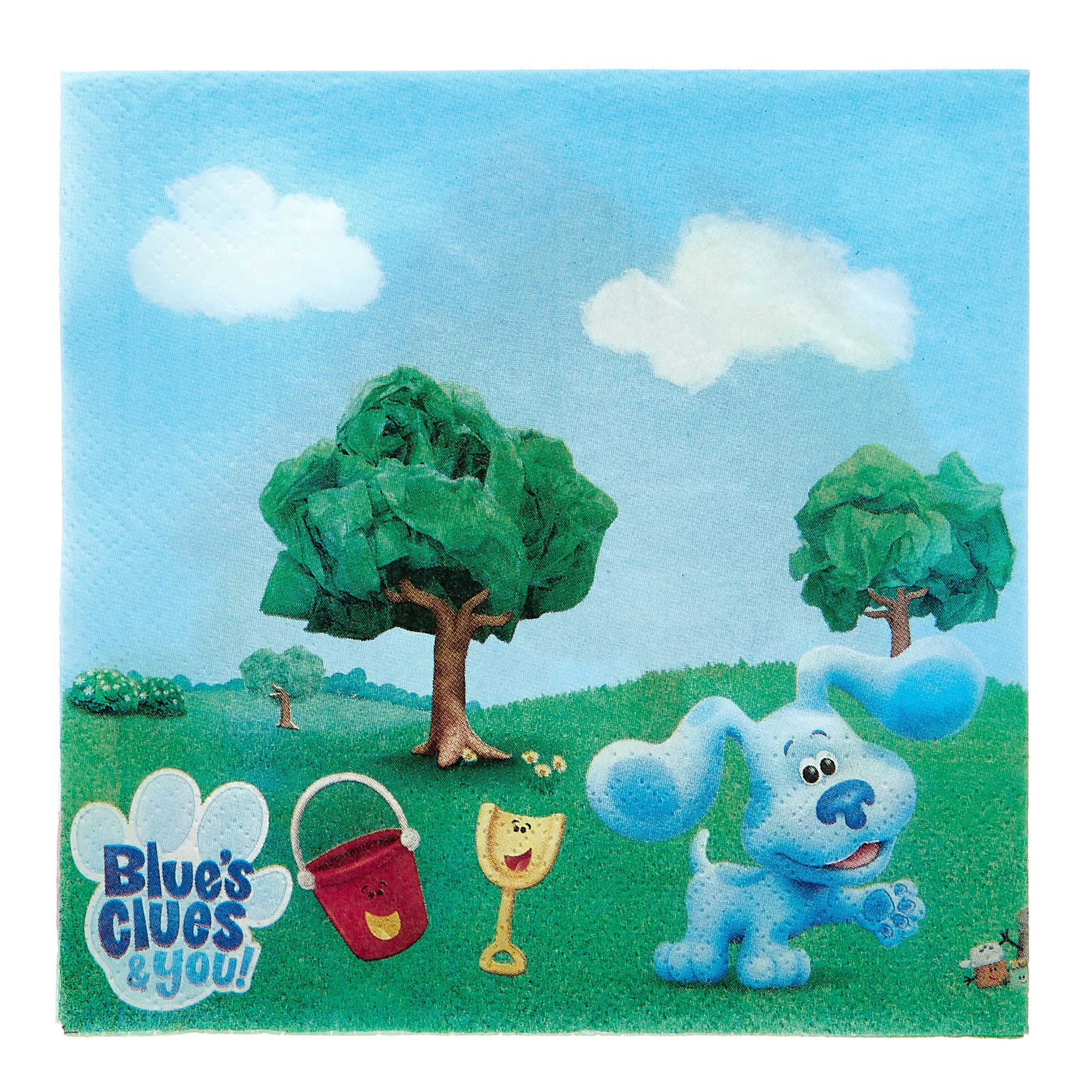 Blue's Clues Party Tableware & Decorations Bundle - 16 Guests