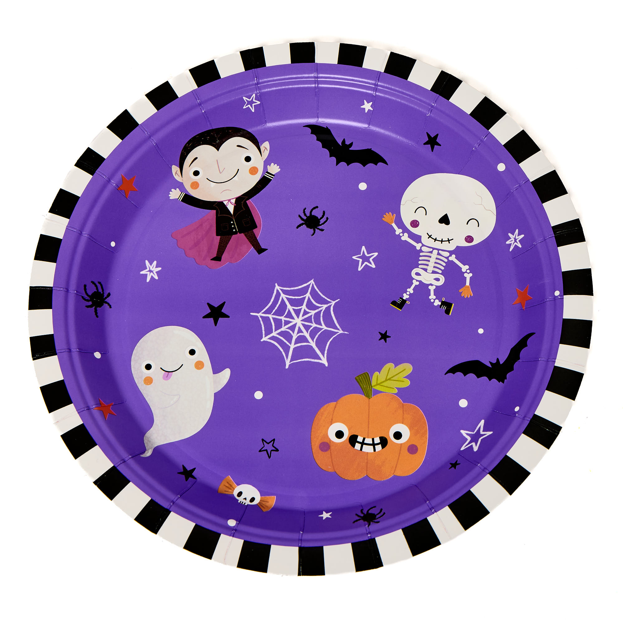Happy Halloween Paper Plates - Pack of 10