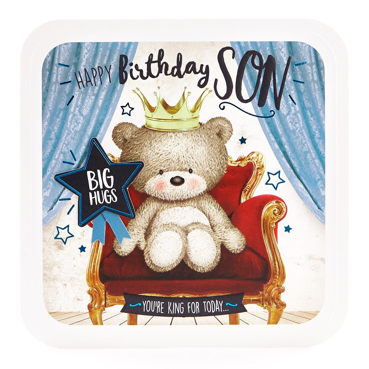 Exquisite Collection Birthday Card - Son Big Hugs
