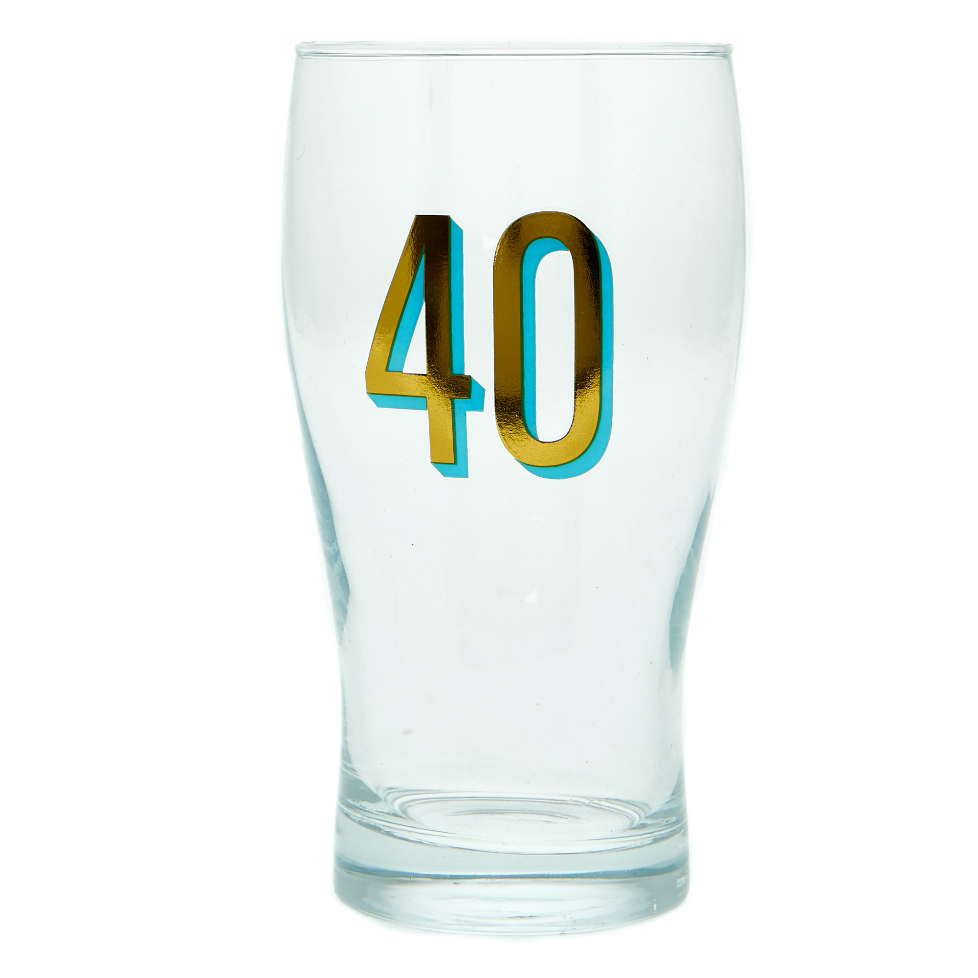 40th Birthday Pint Glass