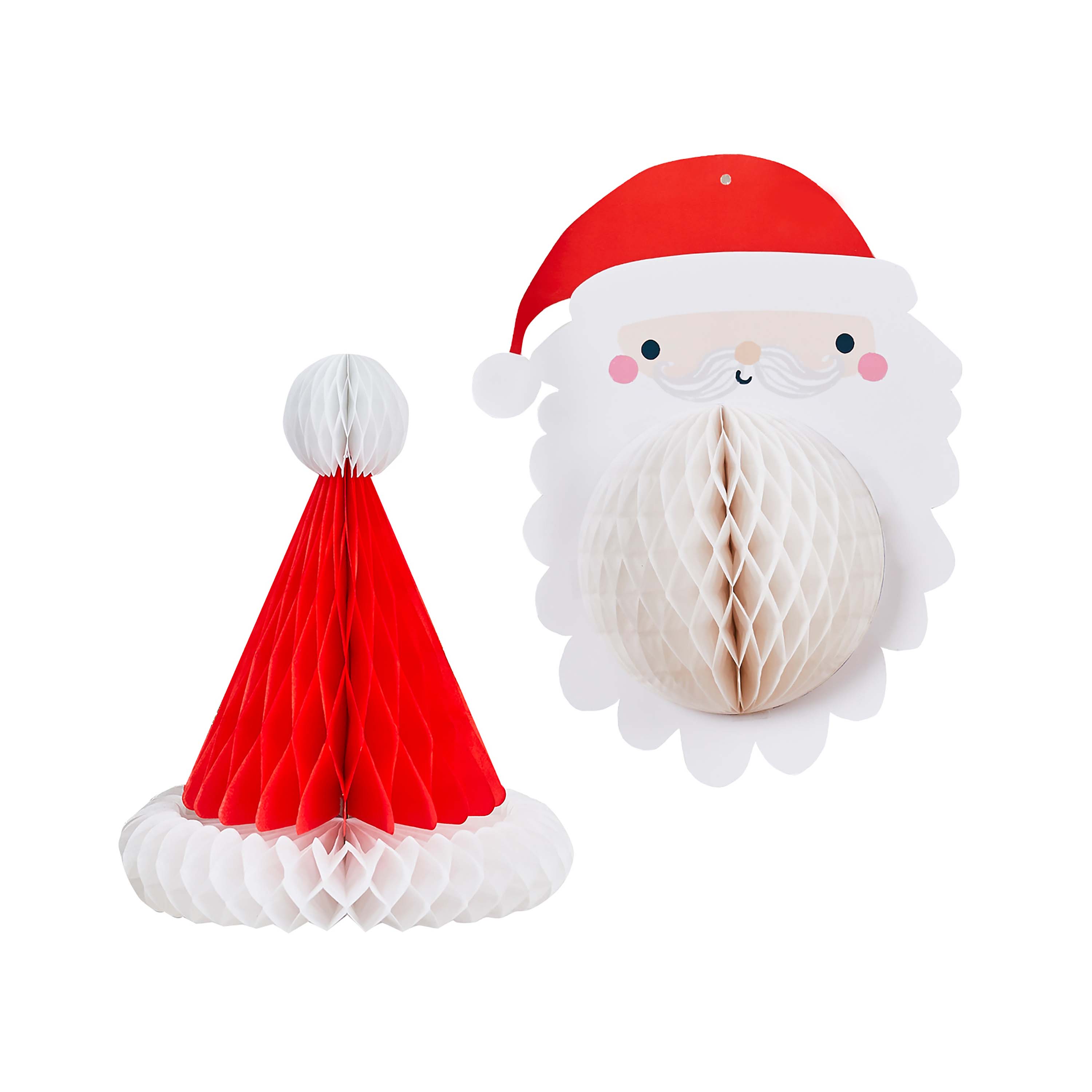 Santa Honeycombs Set - Pack of 2