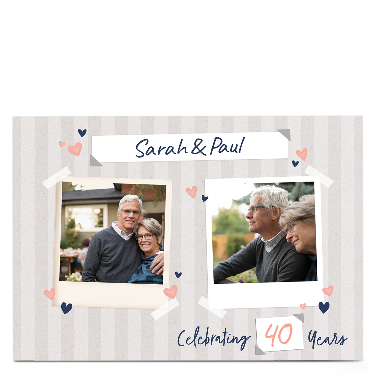 Personalised Anniversary Card - Years Together