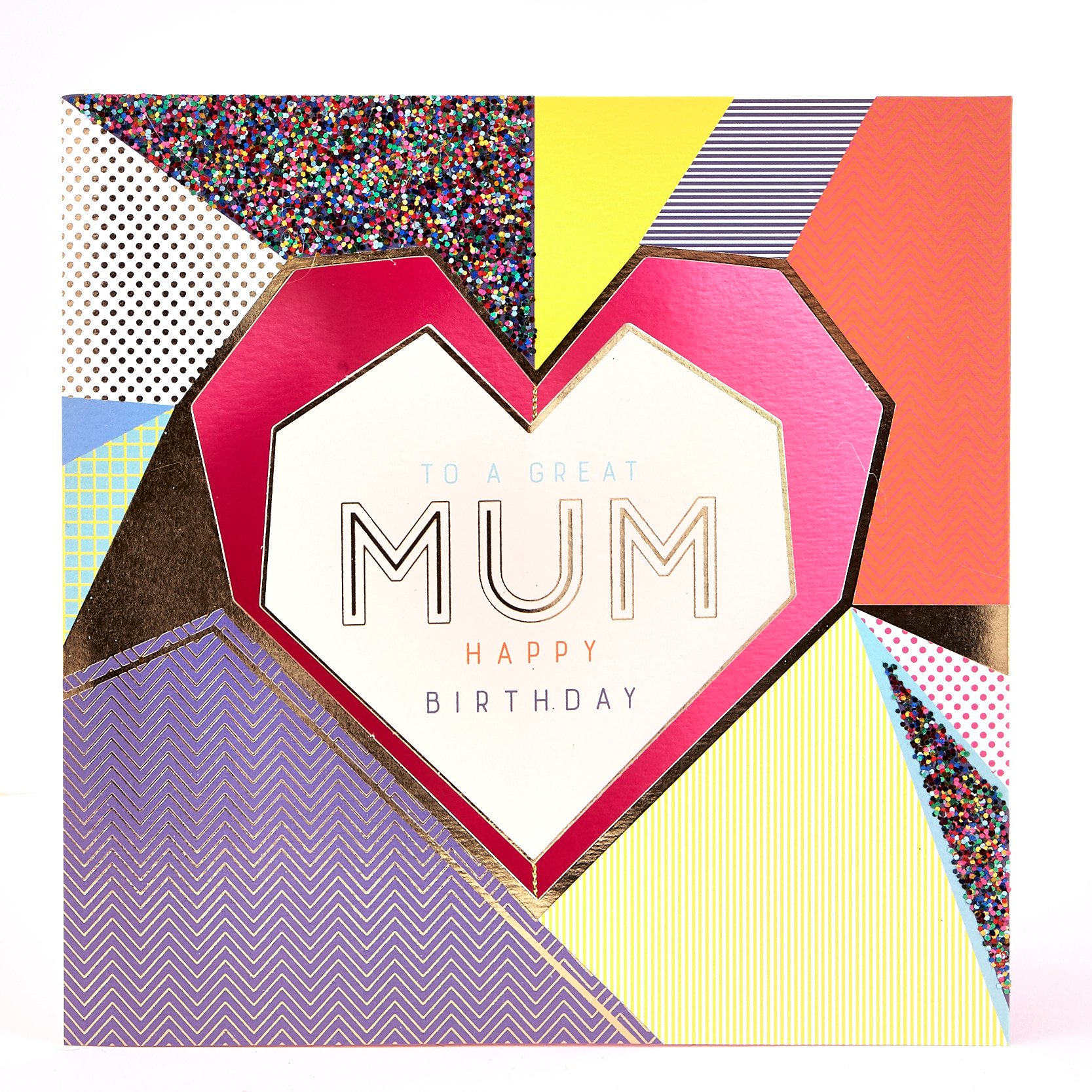 Exquisite Collection Birthday Card - Mum Heart