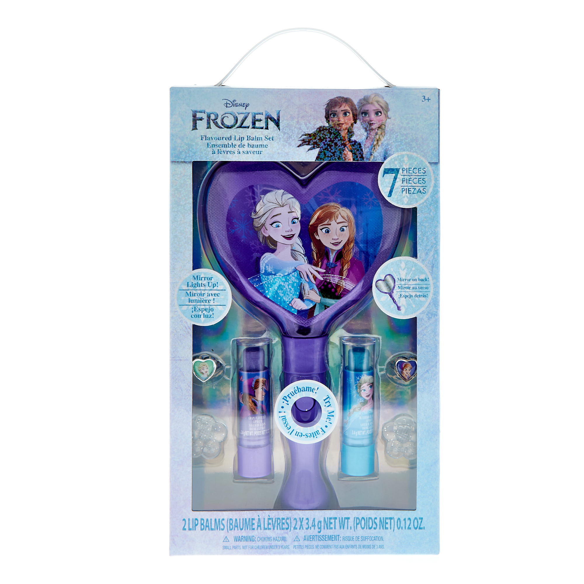 Disney Frozen Light-Up Mirror, Lip Balm & Hair Accessories
